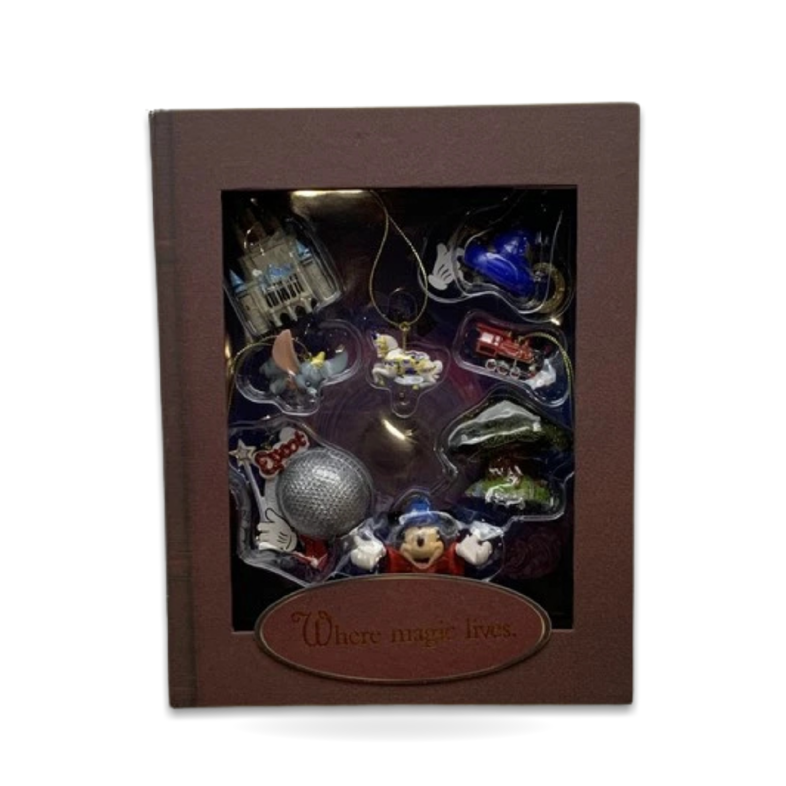 Storybook Set World Epcot Castle Hat Seasonal Ornament