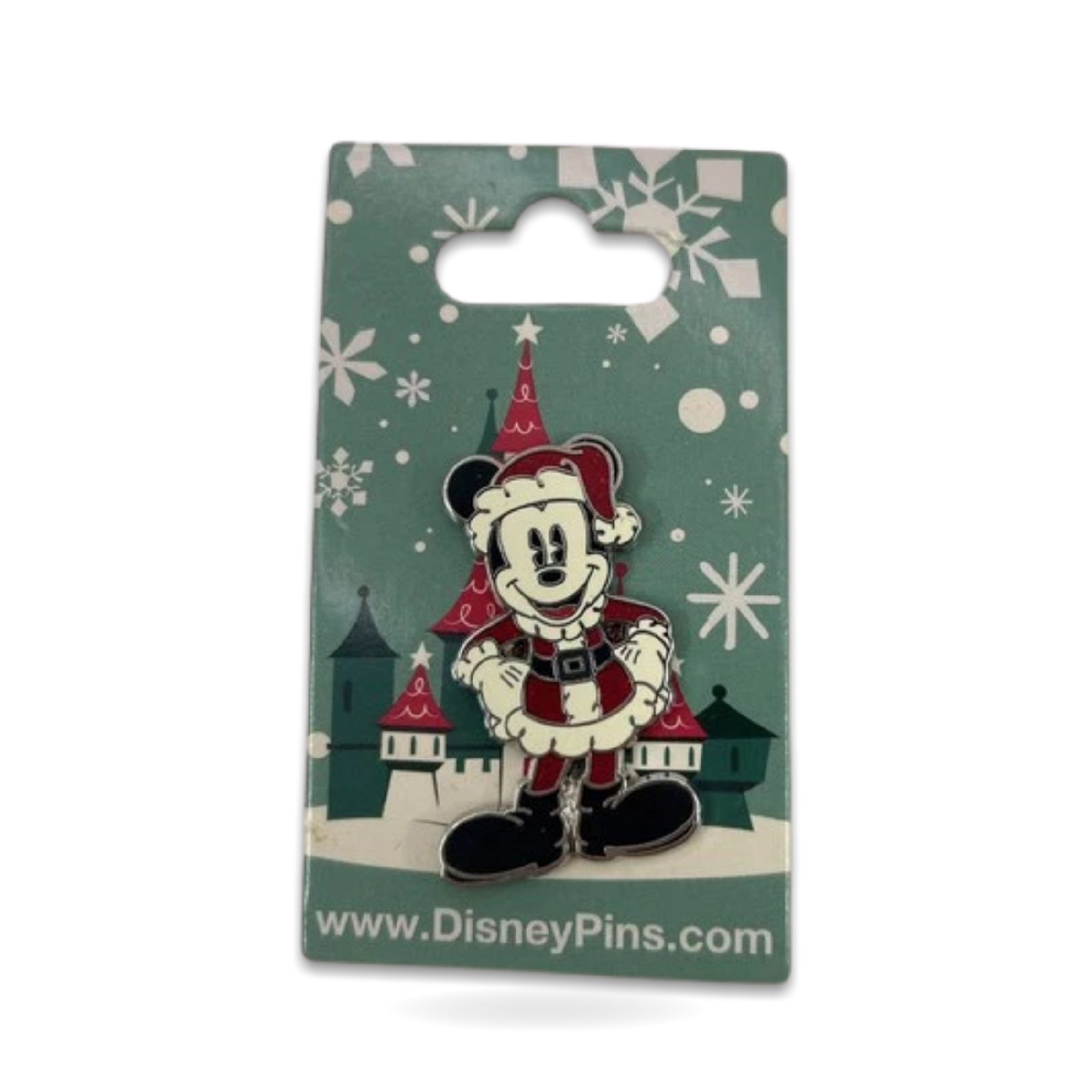 Santa Mickey Mouse Castle Christmas Pins Card Holiday Trading Pin
