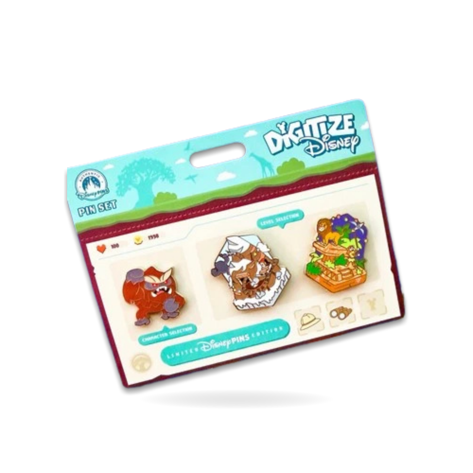 Animal Kingdom Yeti 3-Pin Set