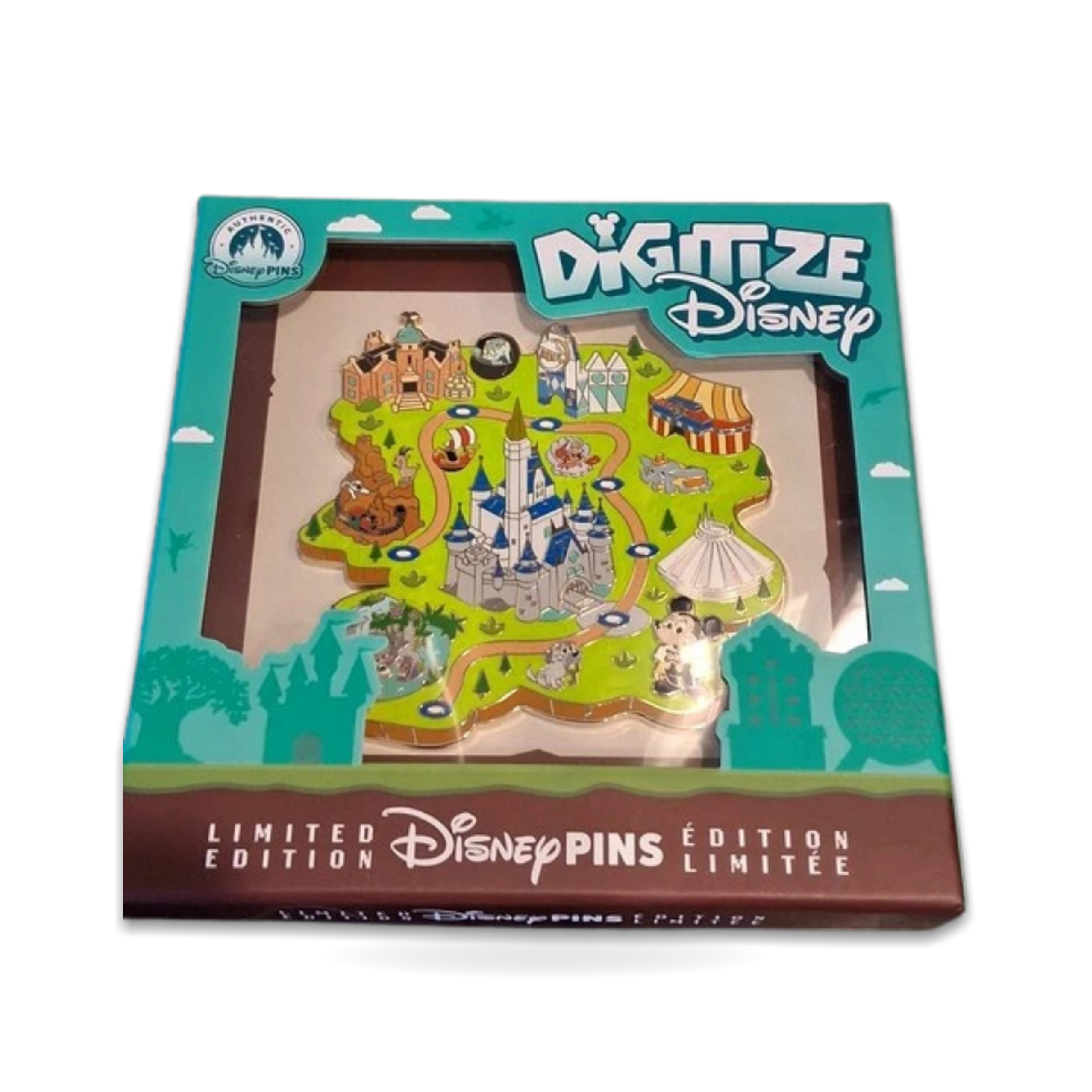 Digitize Map Jumbo 2500 Trading Pin