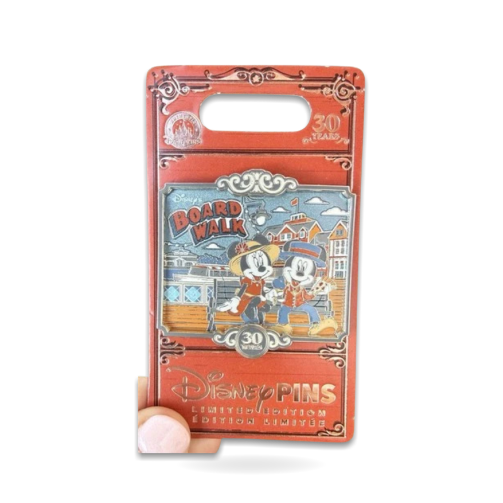 ’s Boardwalk 30th Anniversary Limited Edition 2500 Trading Pin