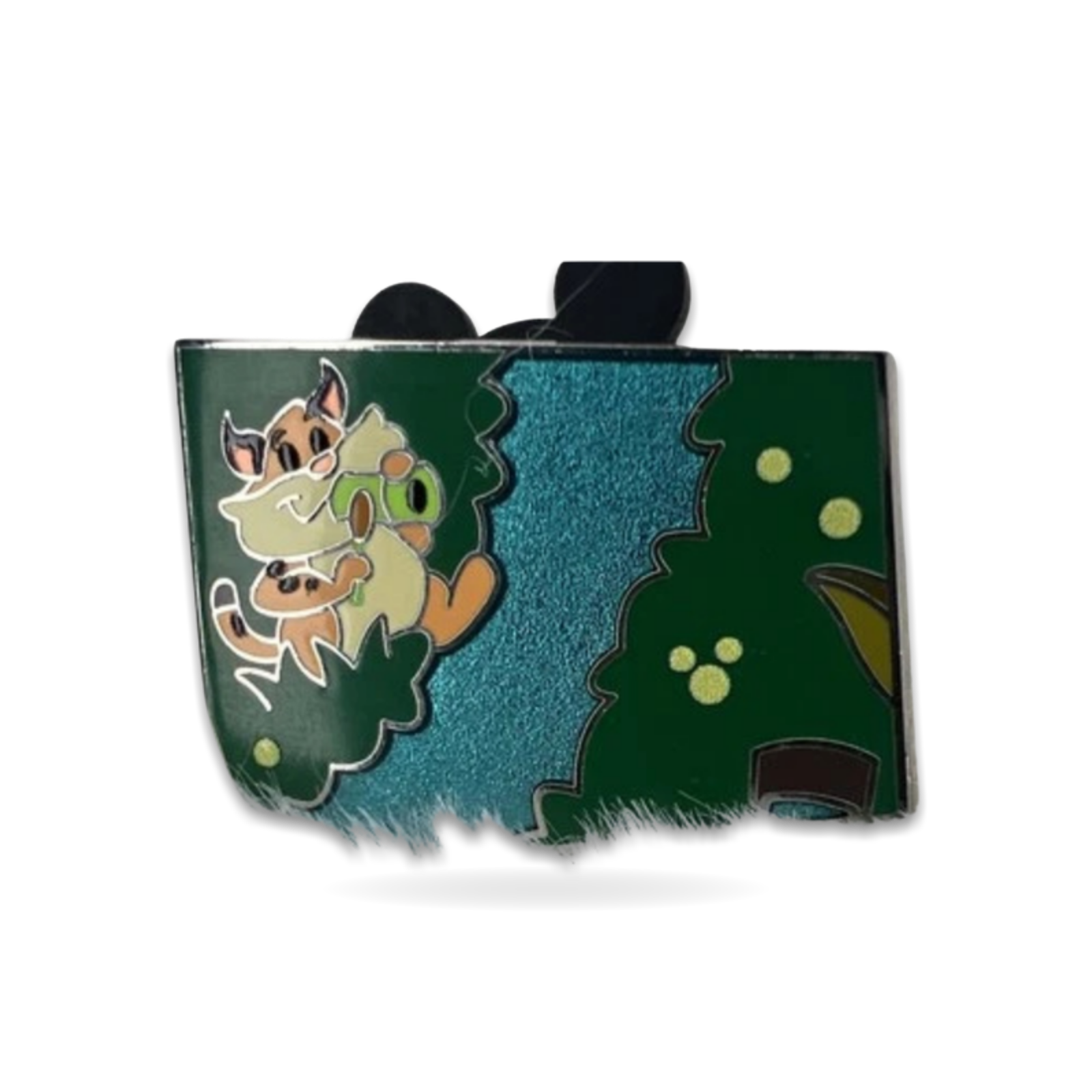 Tiana Bayou Adventure Attraction Map Puzzle Mystery Limited Edition 550 Trading Pin