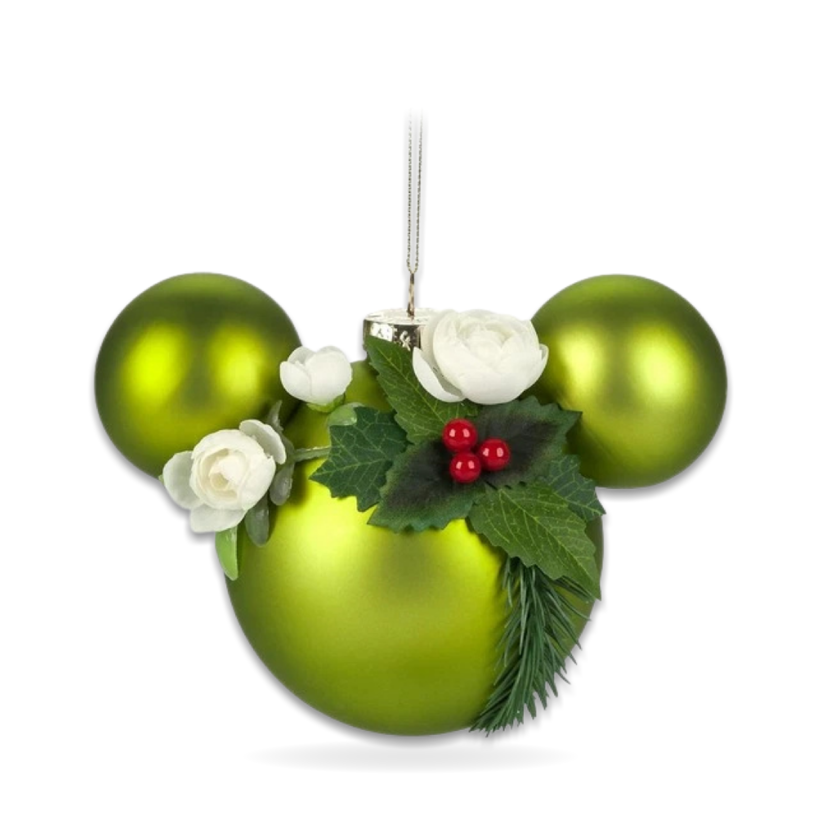 Mickey Mouse Icon Glass Ball Sketchbook Seasonal Ornament