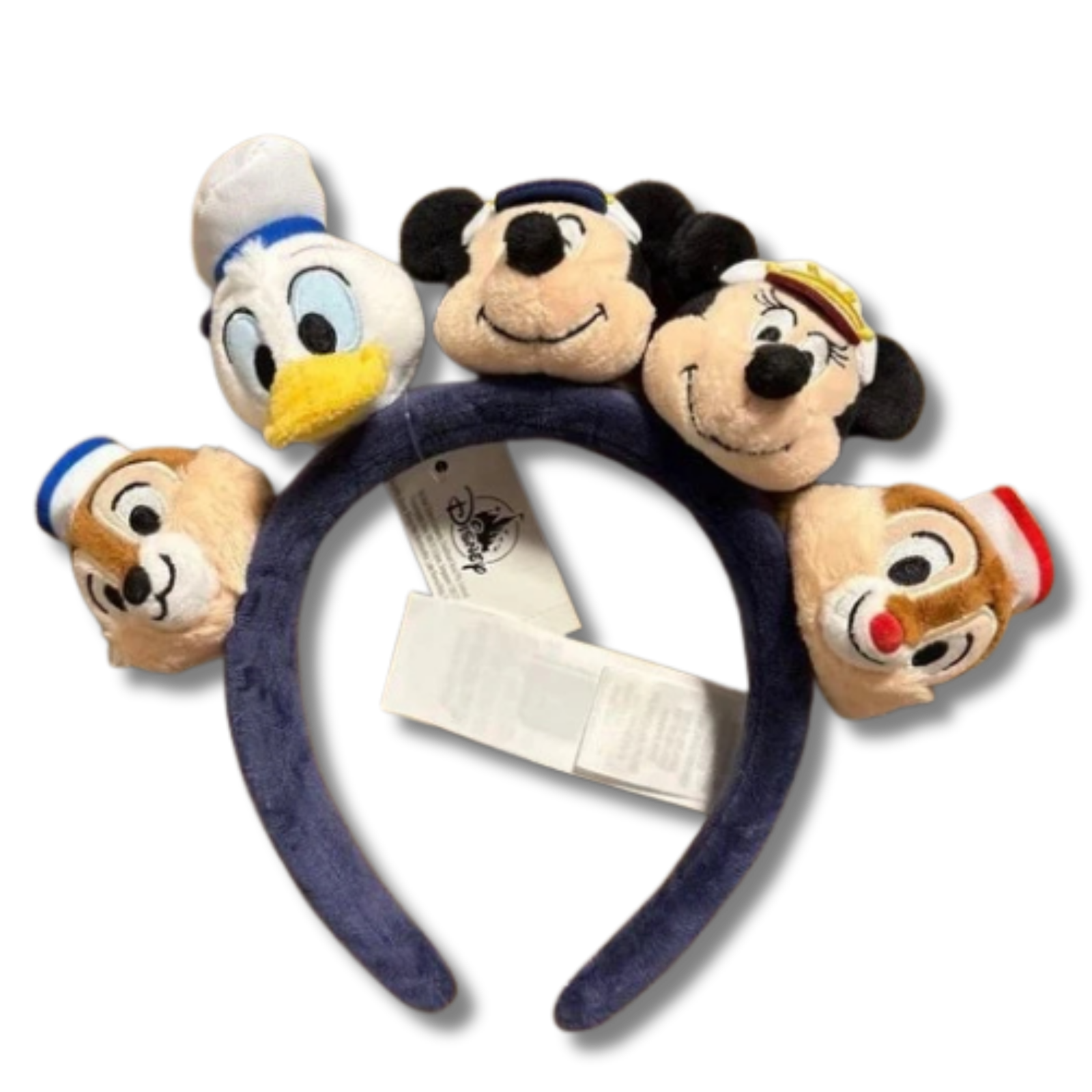 Disney Cruise Adventure Mickey Minnie Chip Dale Headband