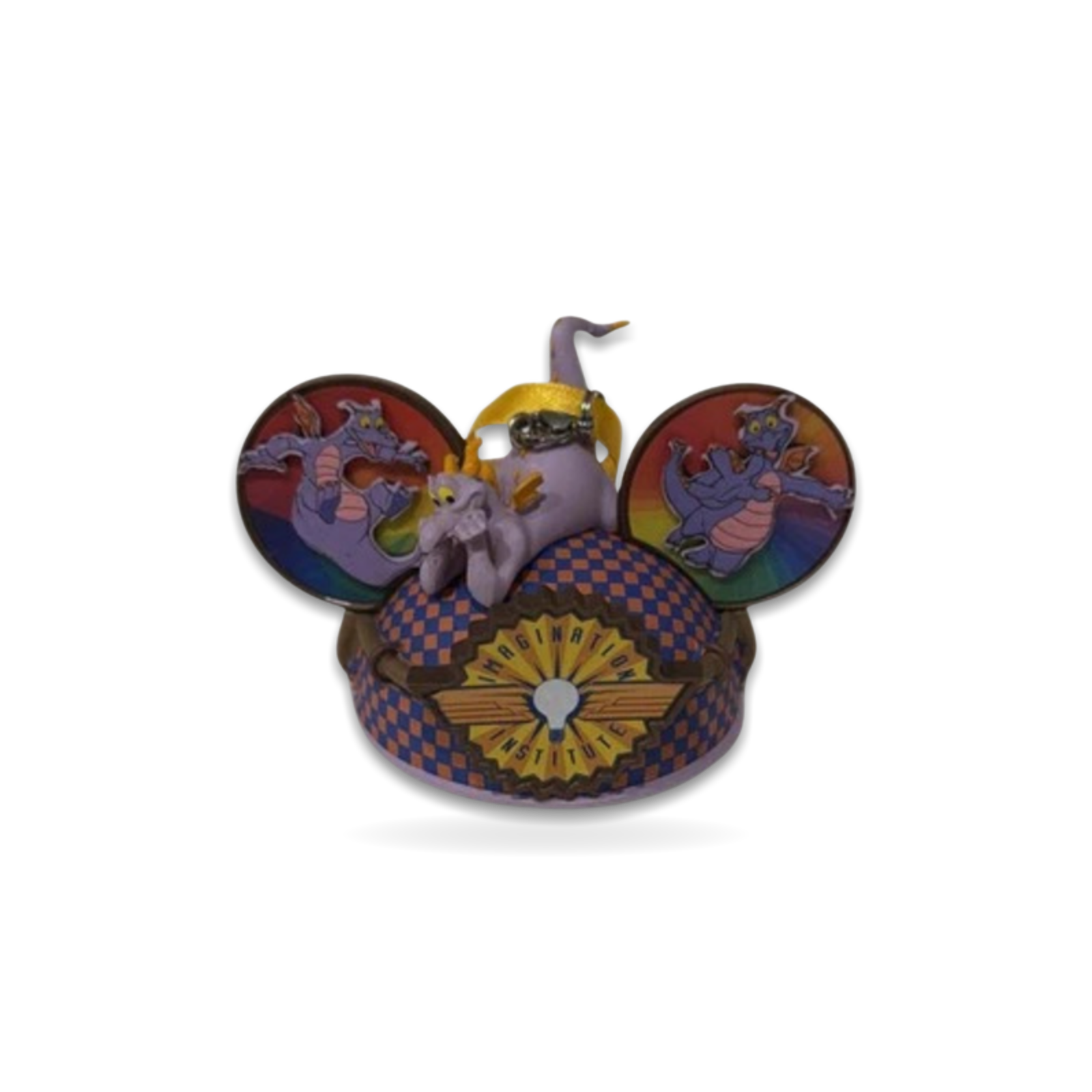 Figment Journey Into Imagination Ears Hat Seasonal Ornament