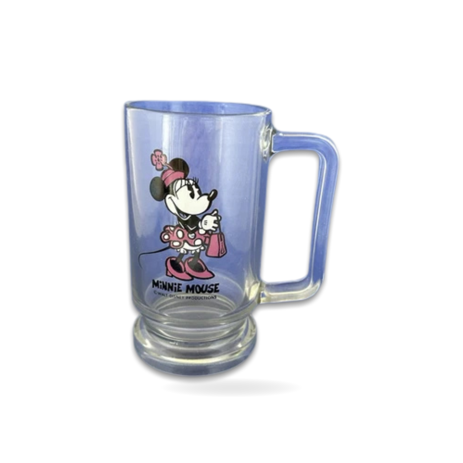 Vintage Minnie Mouse Clear Productions Drinkware