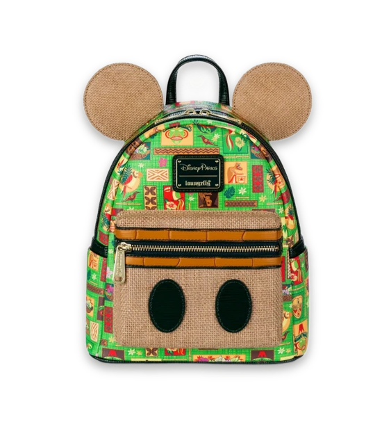 Loungefly Mini Backpack: Disney Parks Mickey Mouse — Tiki Room