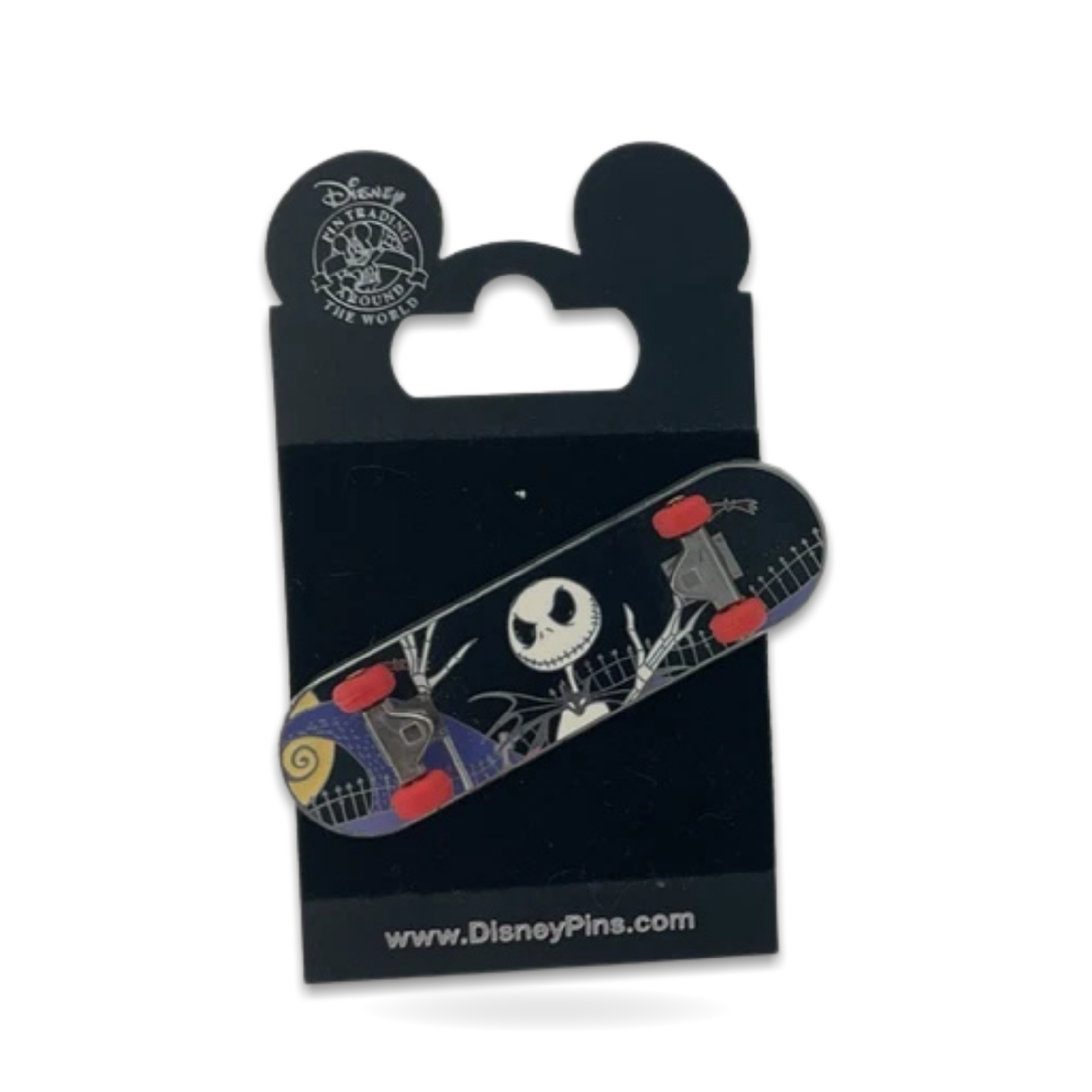 Nightmare Before Christmas Jack Skellington Skateboard Trading Pin