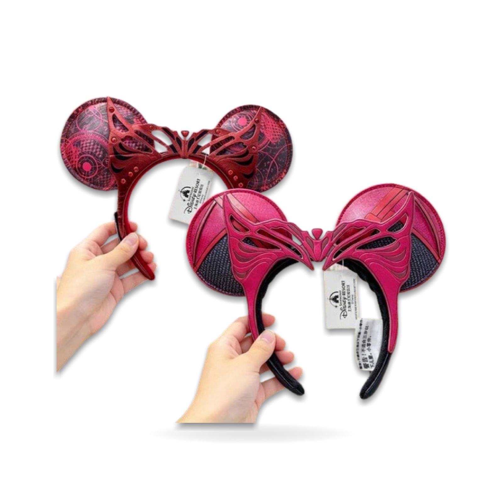 2Pcs Marvel Scarlet Witch Minnie Mouse Ear Loungefly Ear Headwear