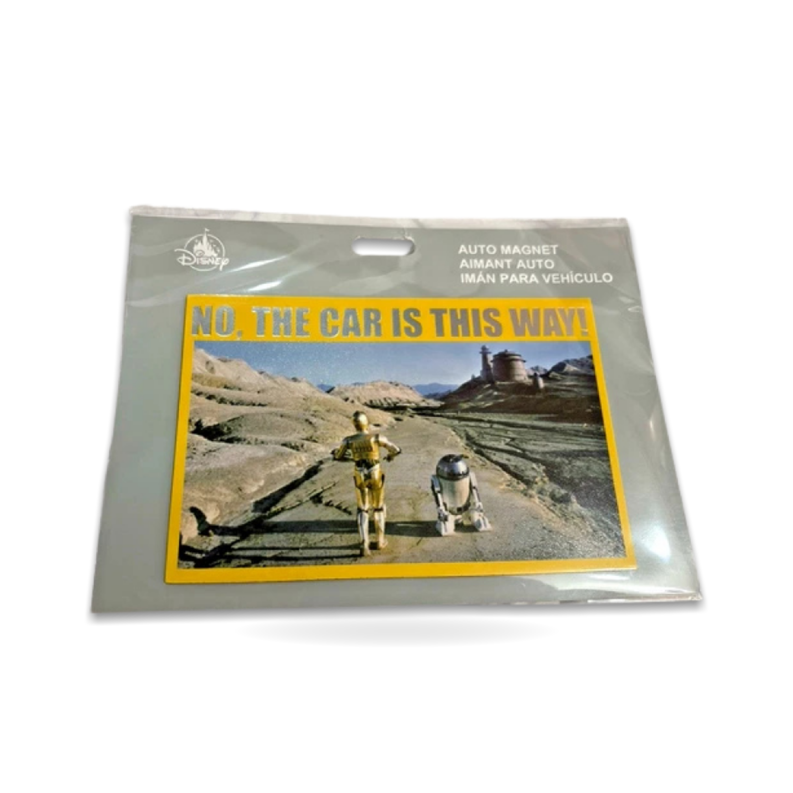 Wars R2-d2 and C-3po No the Car is This Way Auto Magnet 2026 Star