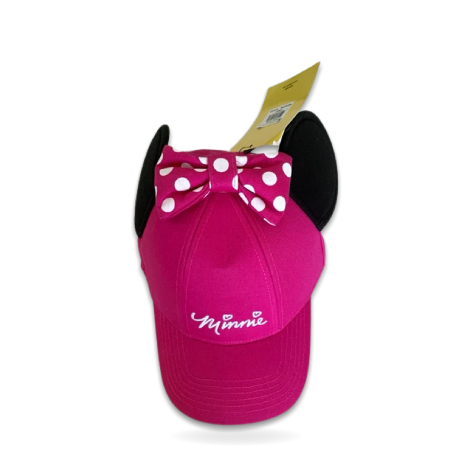 Jerry Leigh Minnie Mouse Ears Pink Baseball Cap Adjustable Hat