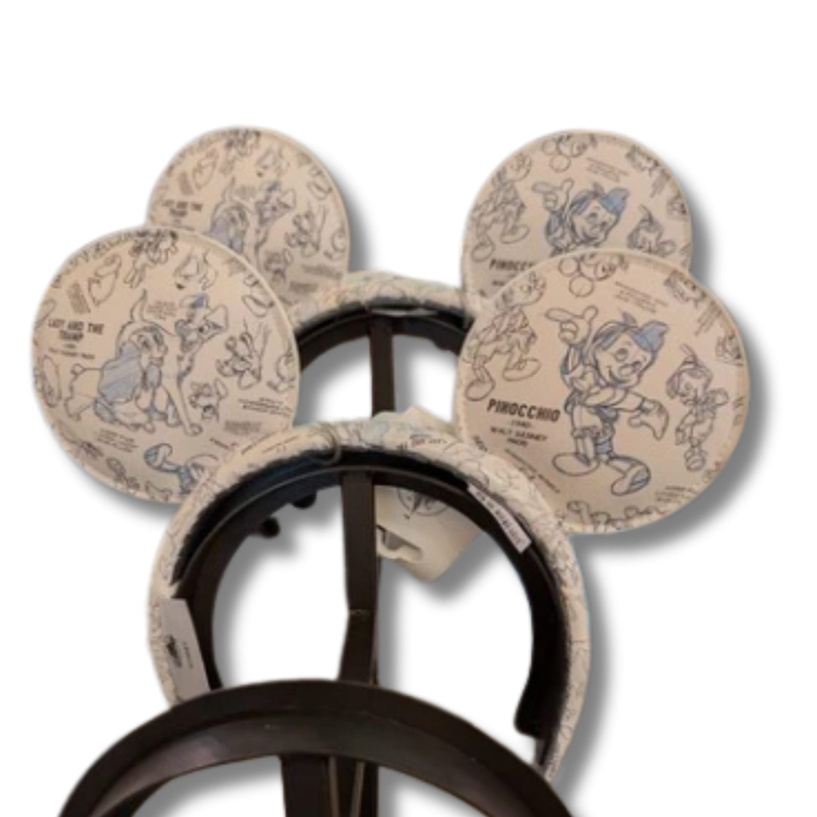 Animation Sketchbook Fantasia Dumbo Mickey Ears Headband Hat