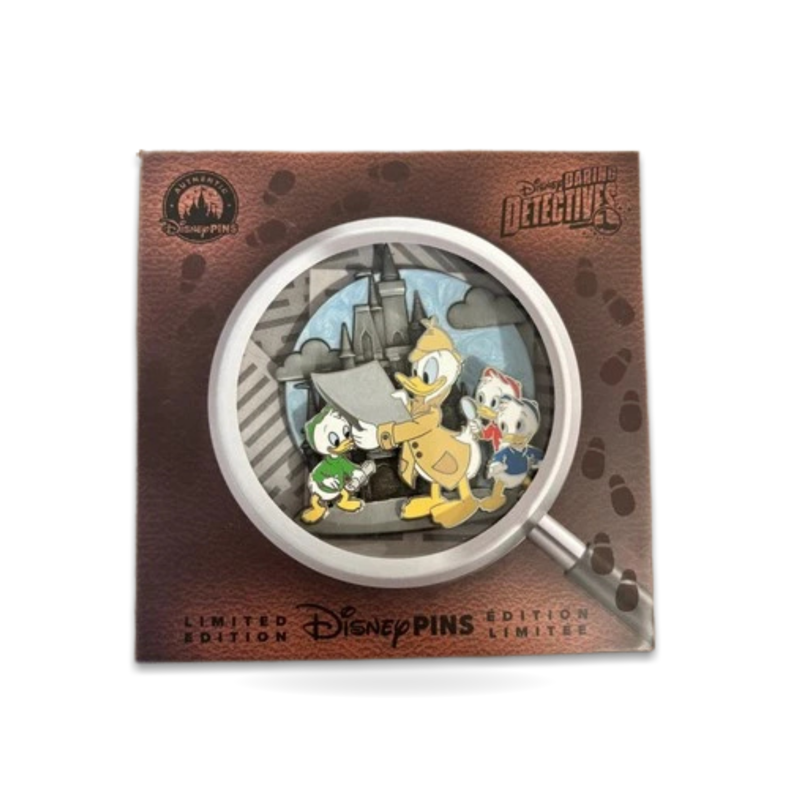 Daring Detectives Mk Nephews Mini Jumbo Trading Pin