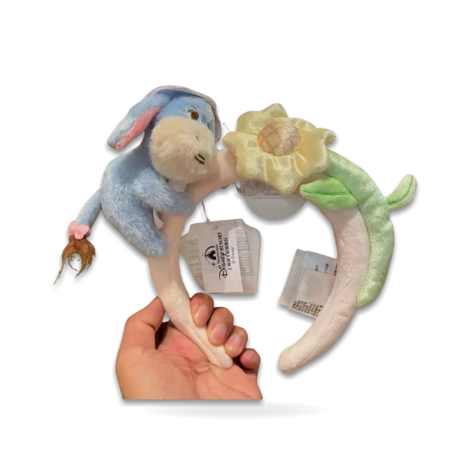 Winnie the Pooh Eyore Flower Ear Headband