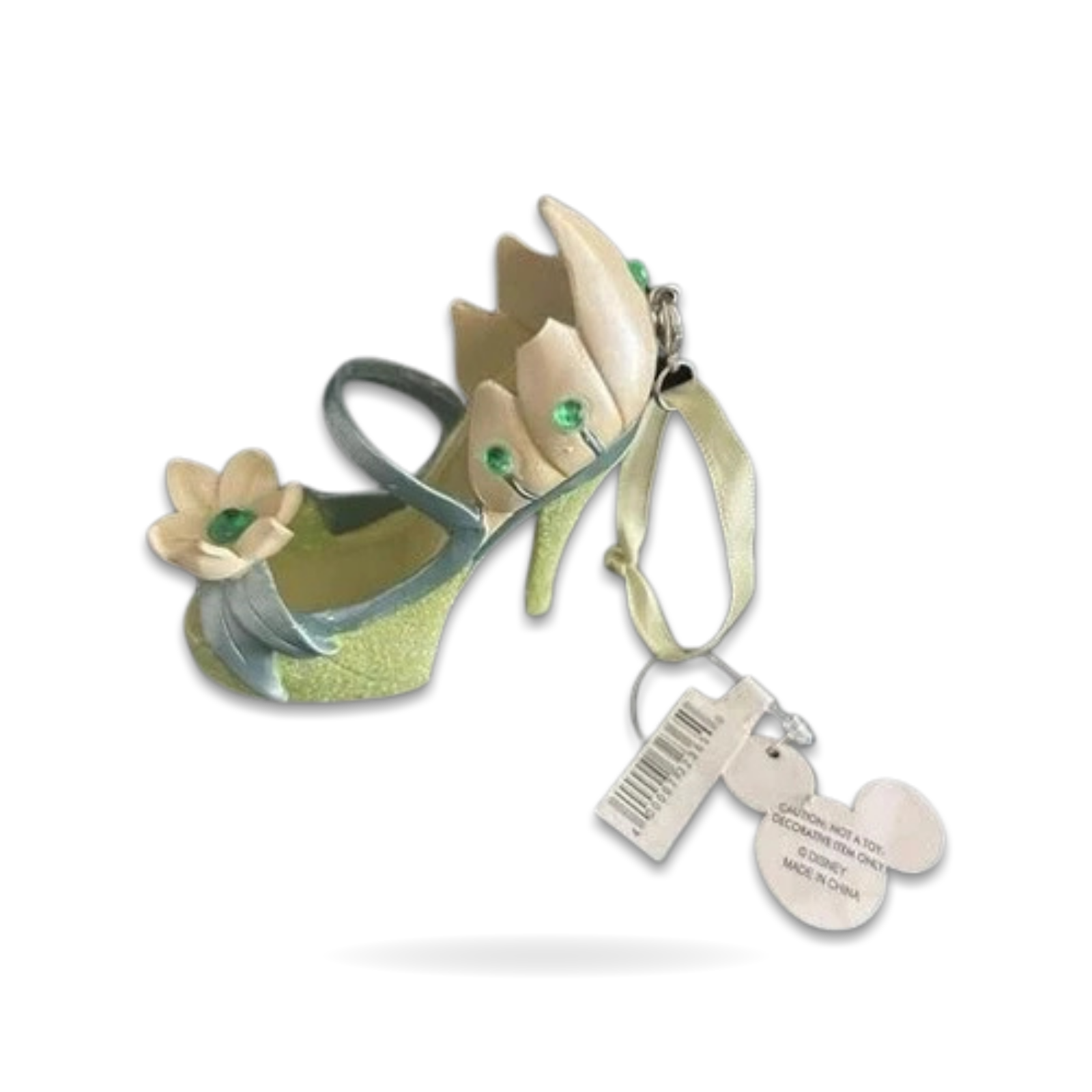 Tiana Runway Shoe Princess Frog Retired Seasonal Ornament