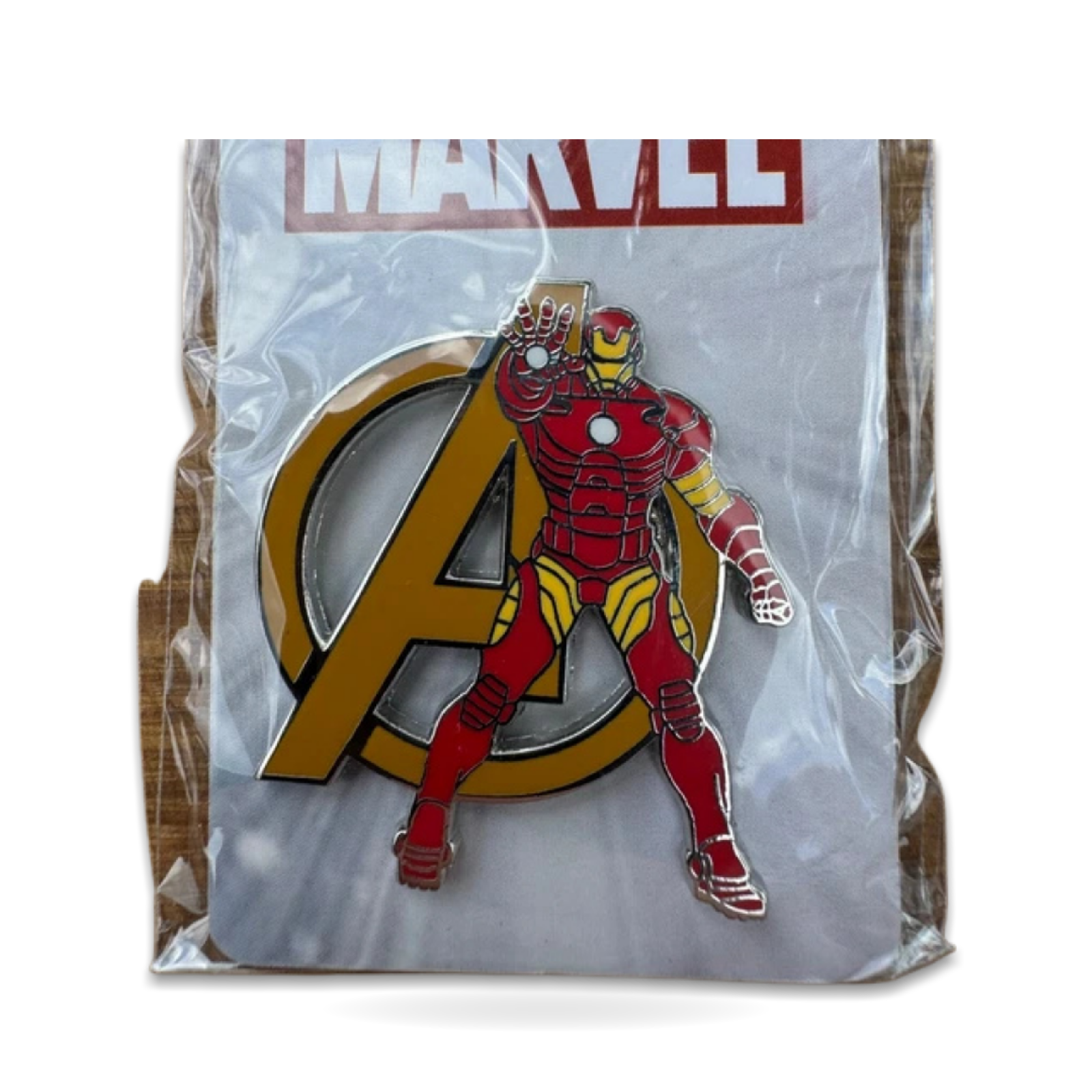 Iron Man Avengers Logo Marvel Comics Trading Pin