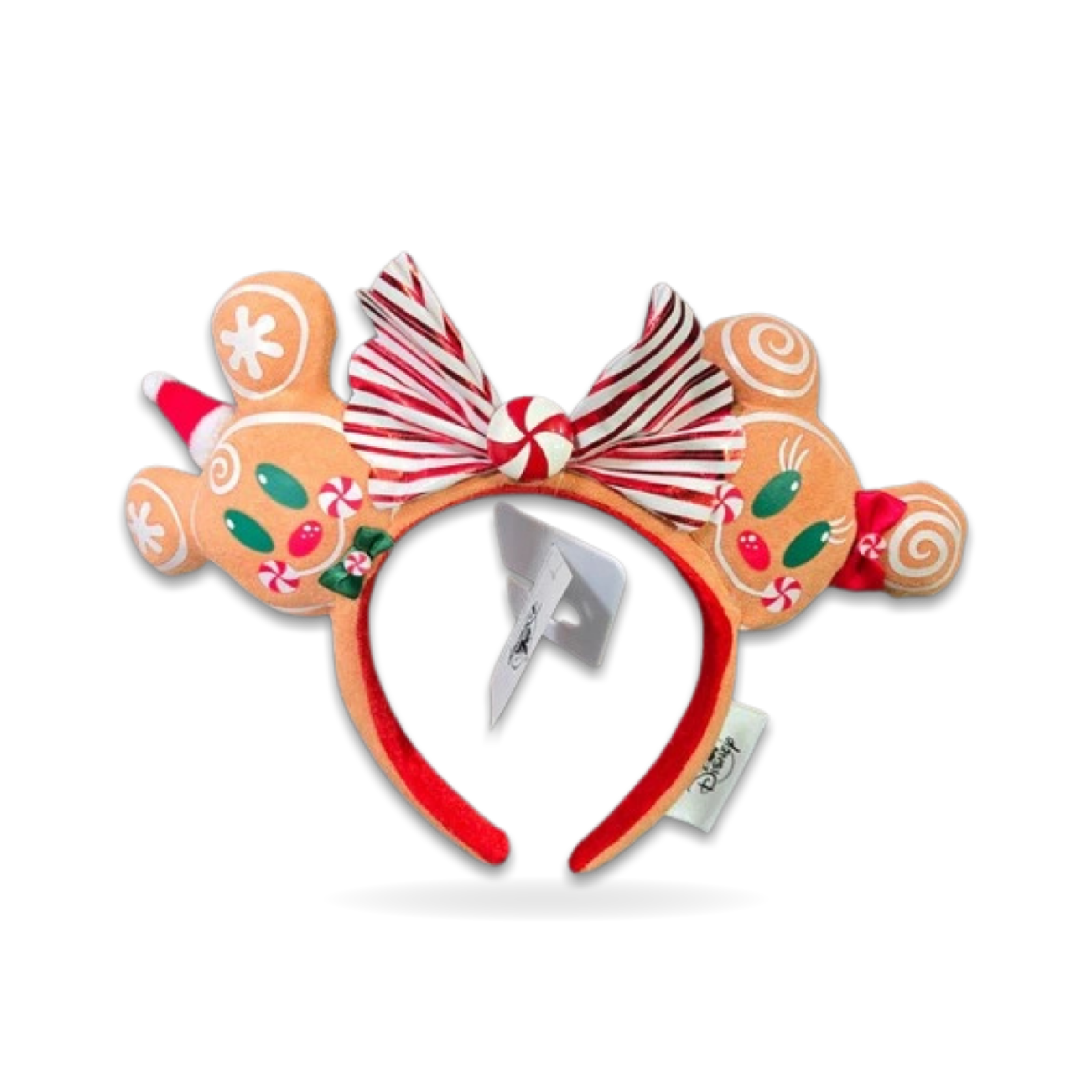Gingerbread Mickey Minnie Christmas Ear Headwear