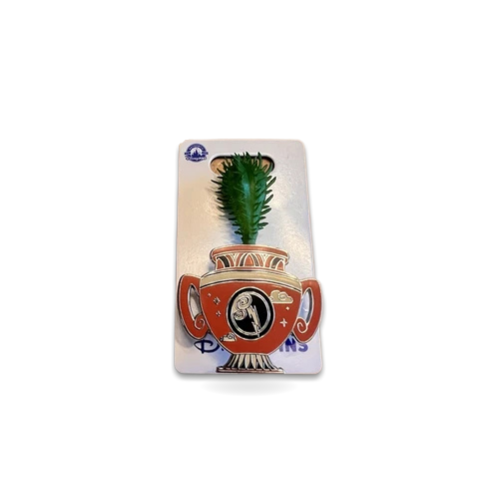 Greek Vase Succulent Plant Hercules Trading Pin