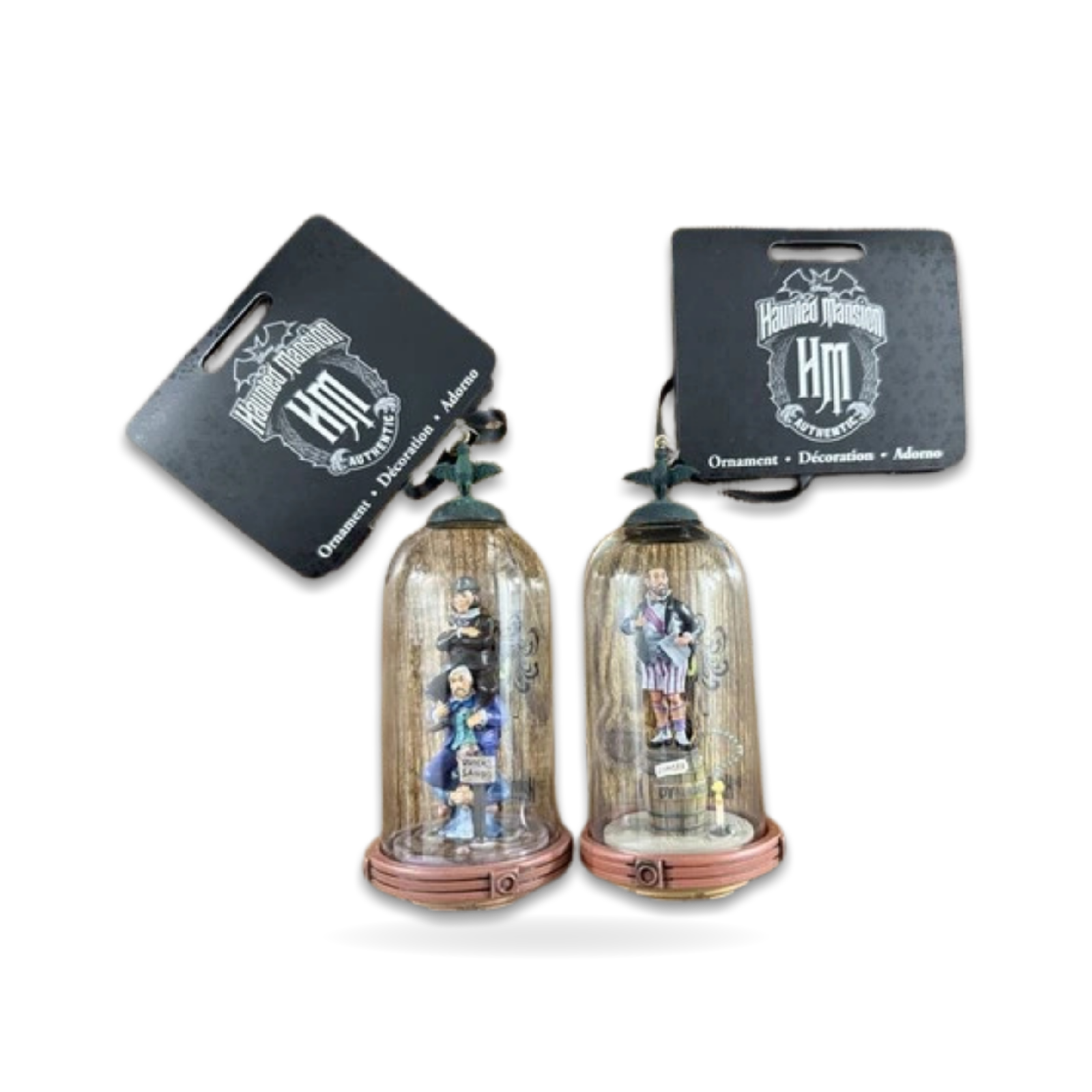 Sketchbook Haunted Mansion Barrel Set Of Seasonal Ornament