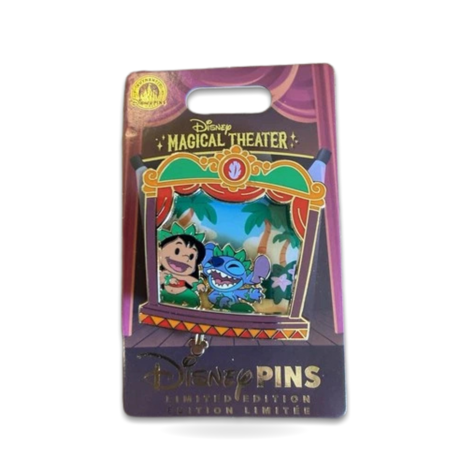 Magical Theater 9/12 and Stitch 4500 Trading Pin