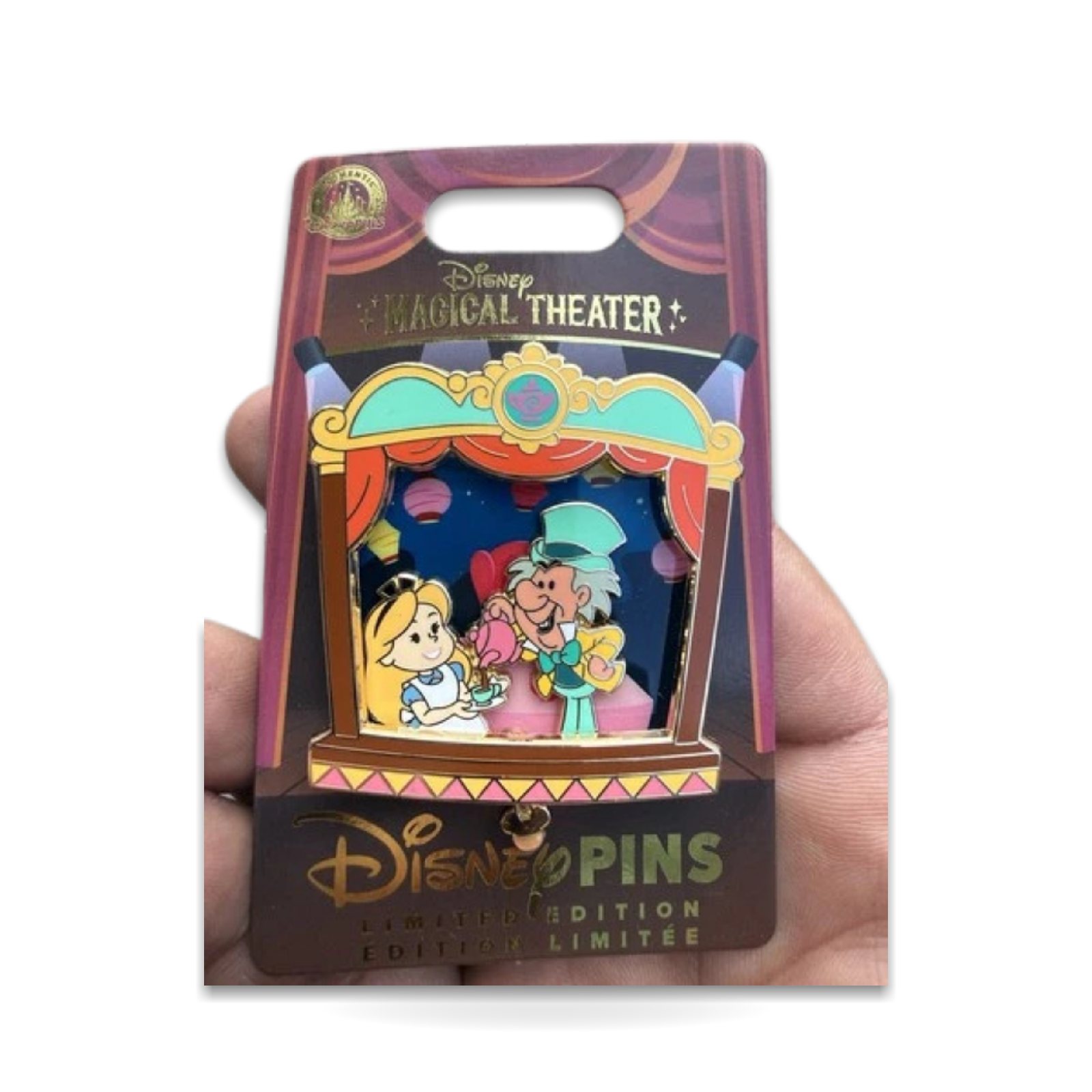 Magical Theater Alice Mad Hatter 4500 Trading Pin