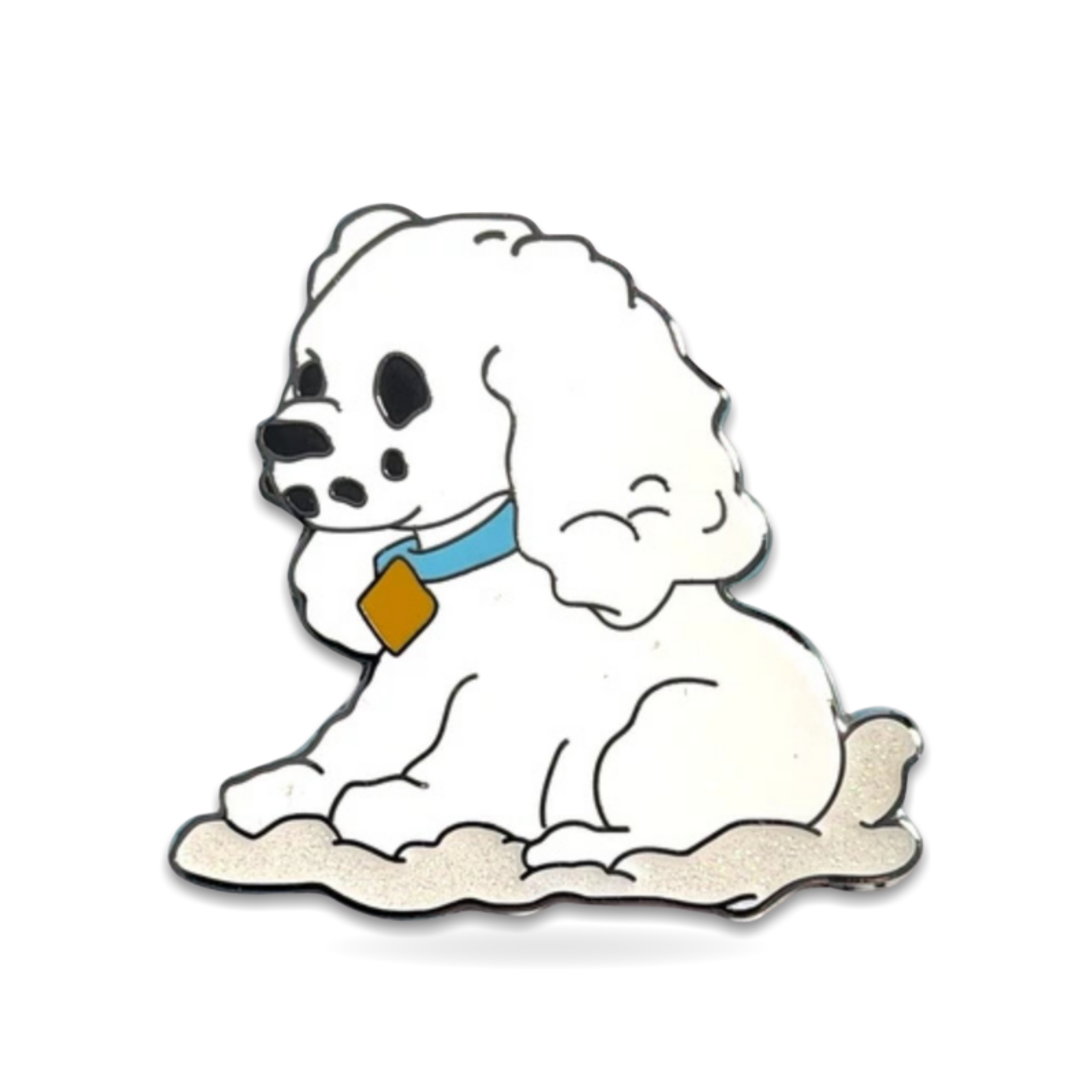Holiday Mystery Snowman Lady Lady and the Tramp Trading Pin
