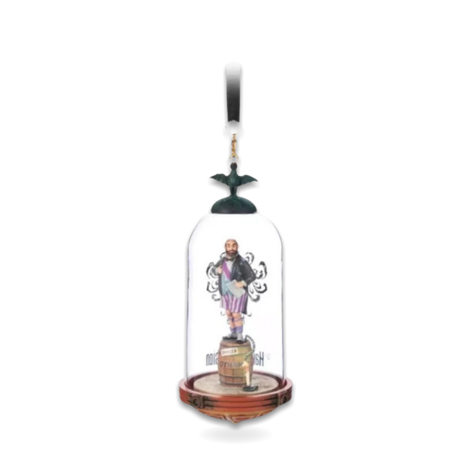 Haunted Mansion Stretching Room Dynamite Barrel Seasonal Ornament