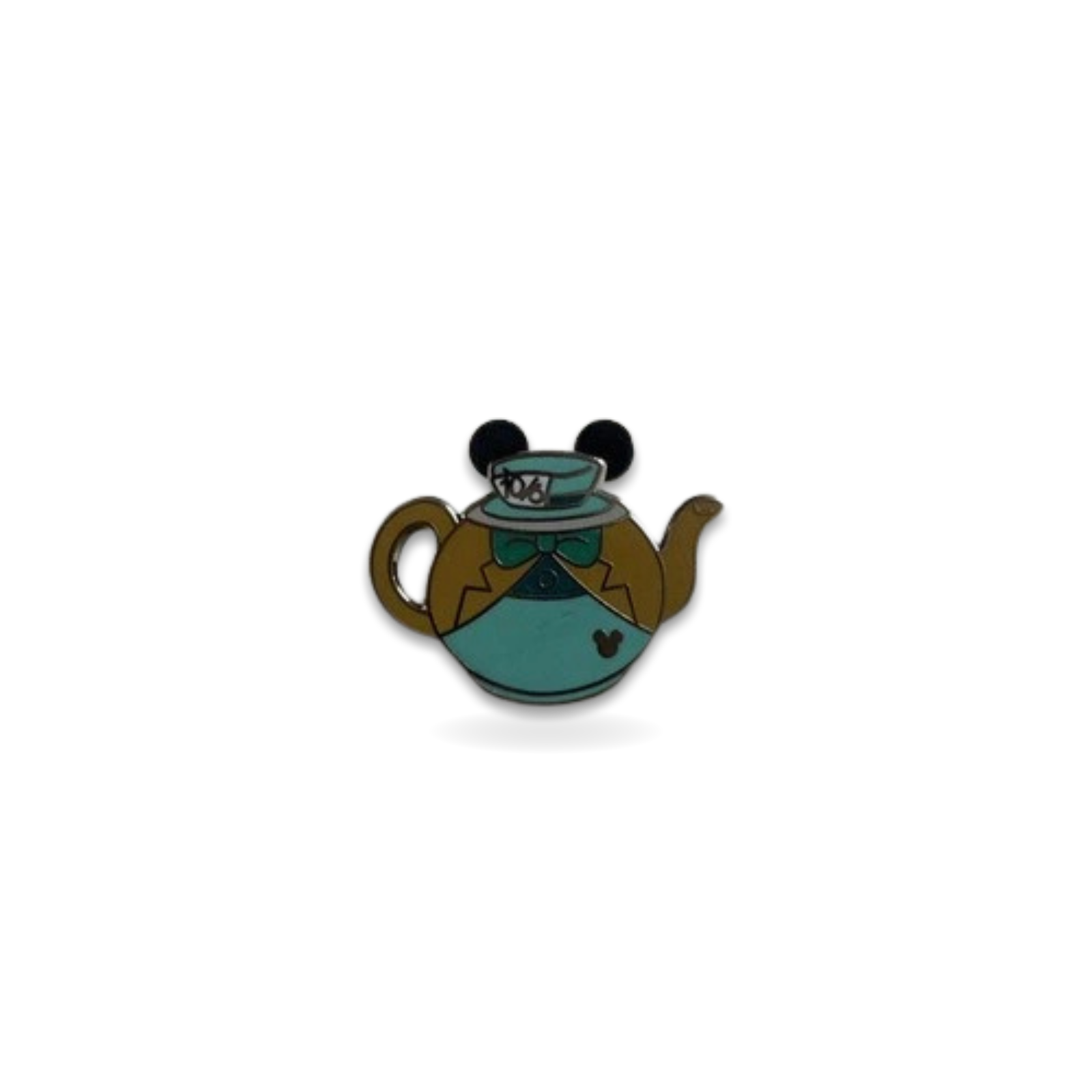 Hidden Mickey Alice Mad Hatter Teapot Trading Pin