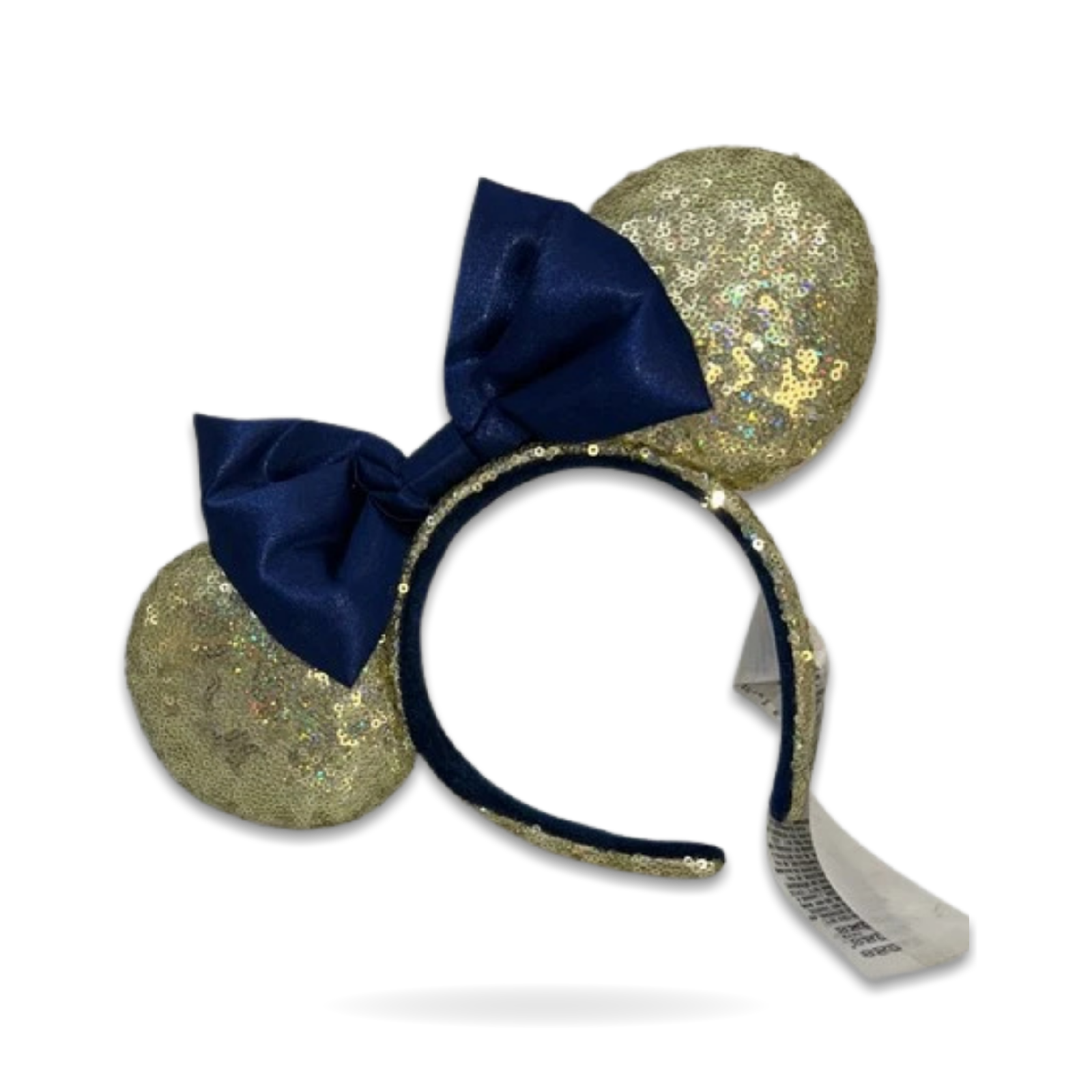 EARidescent Shimmer Gold Blue Minnie Ears A4 50th Anniversary