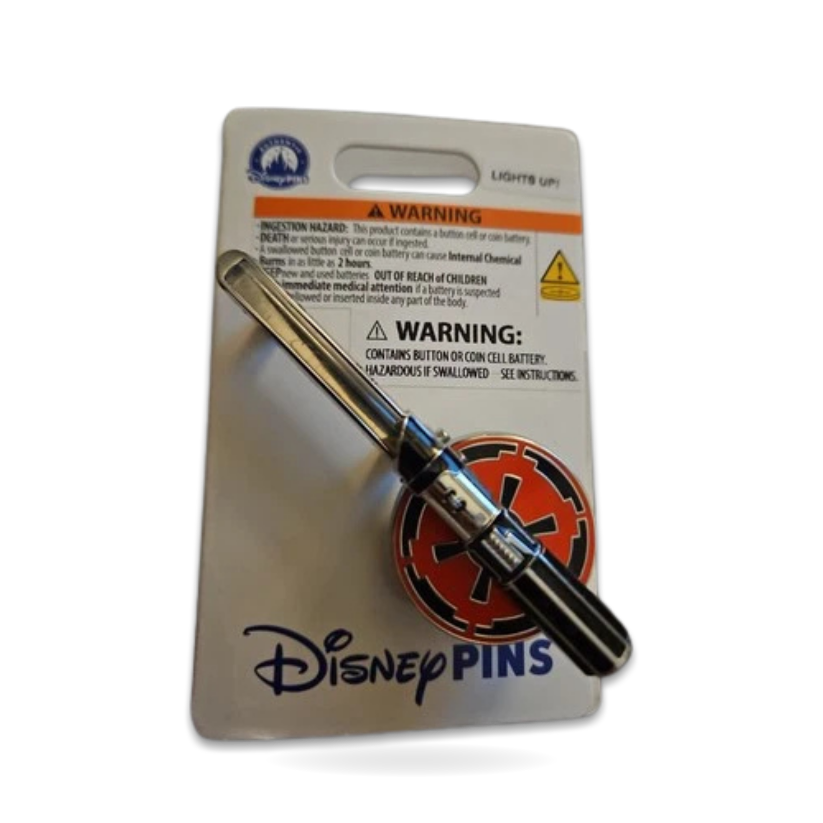 Star Wars Galactic Up Hilt Lightsaber Trading Pin