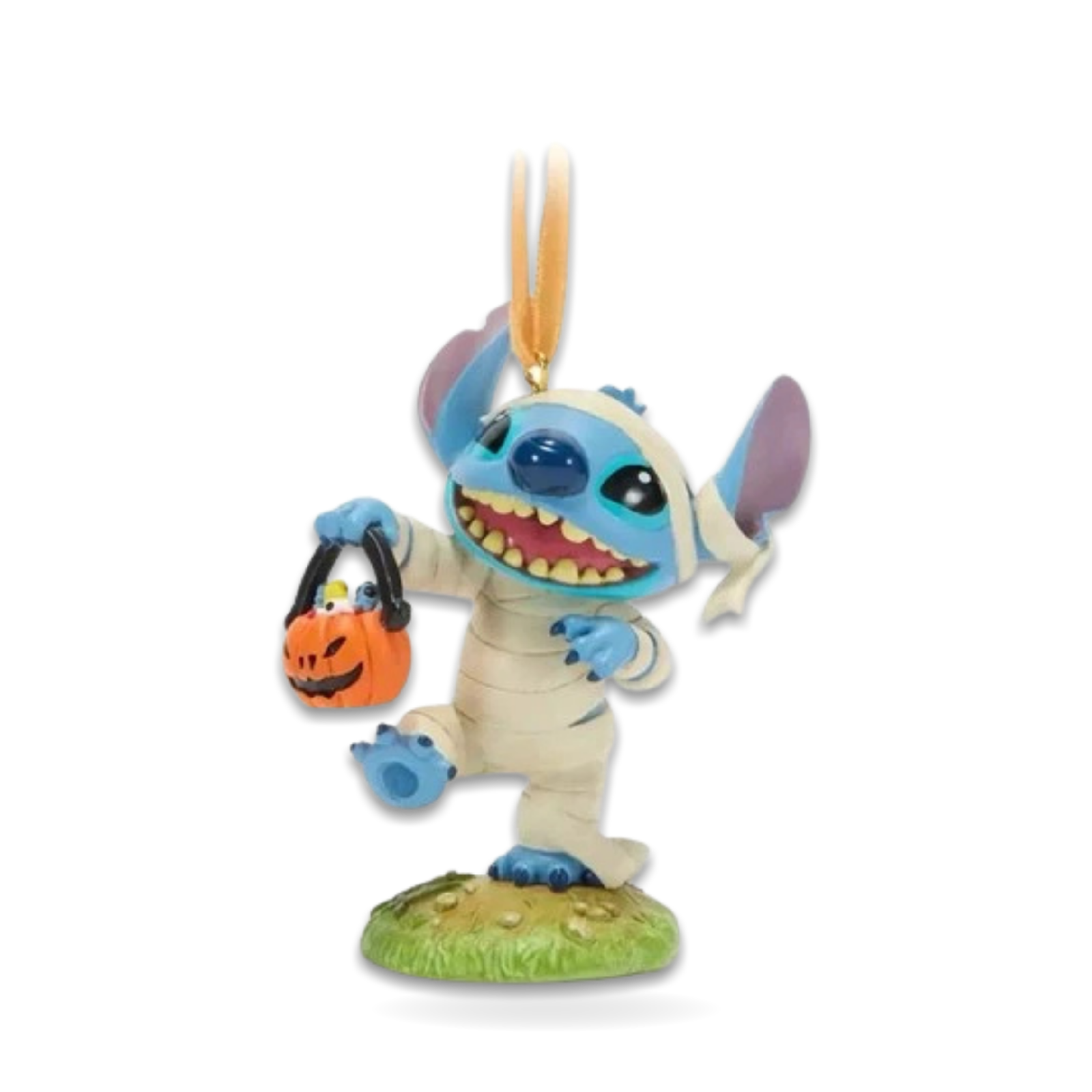 Happy Halloween Stitch As Mummy Sketchbook Seasonal Ornament