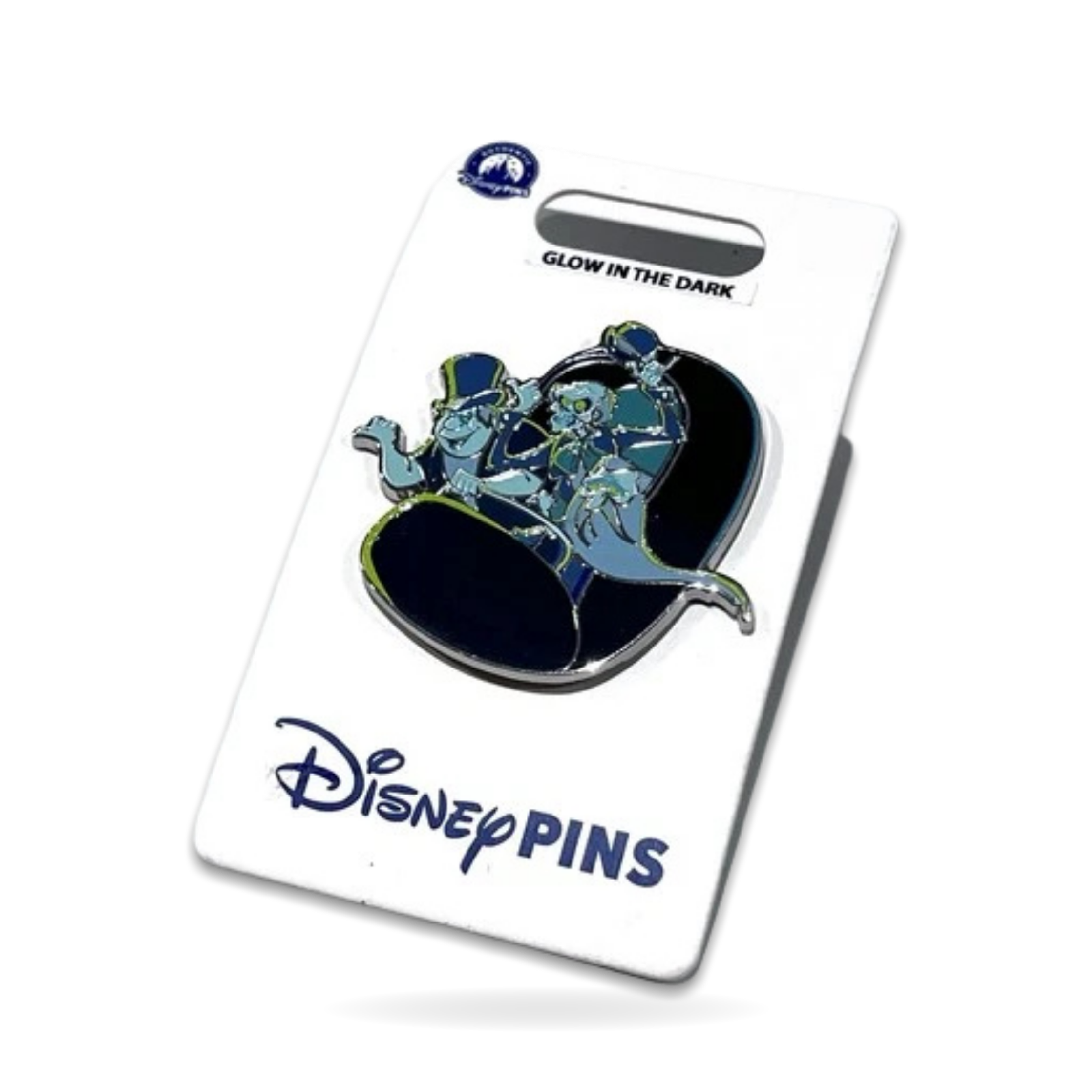 The Haunted Mansion Hitchhiking Ghosts Doom Buggy Glow Trading Pin