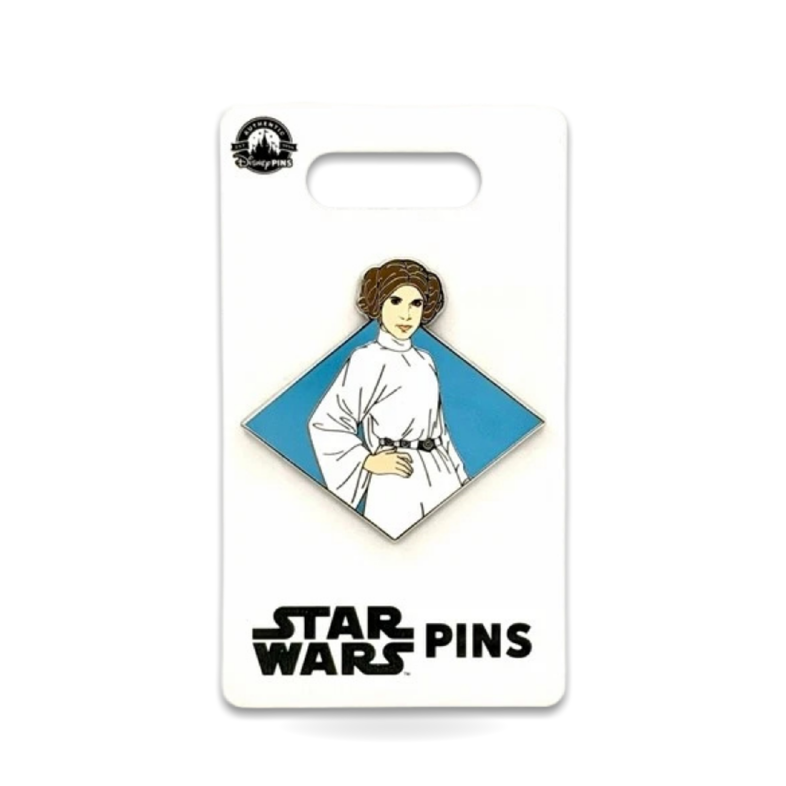 Star Wars Princess Leia Organa Diamond Portrait Series Open Edition Trading Pin