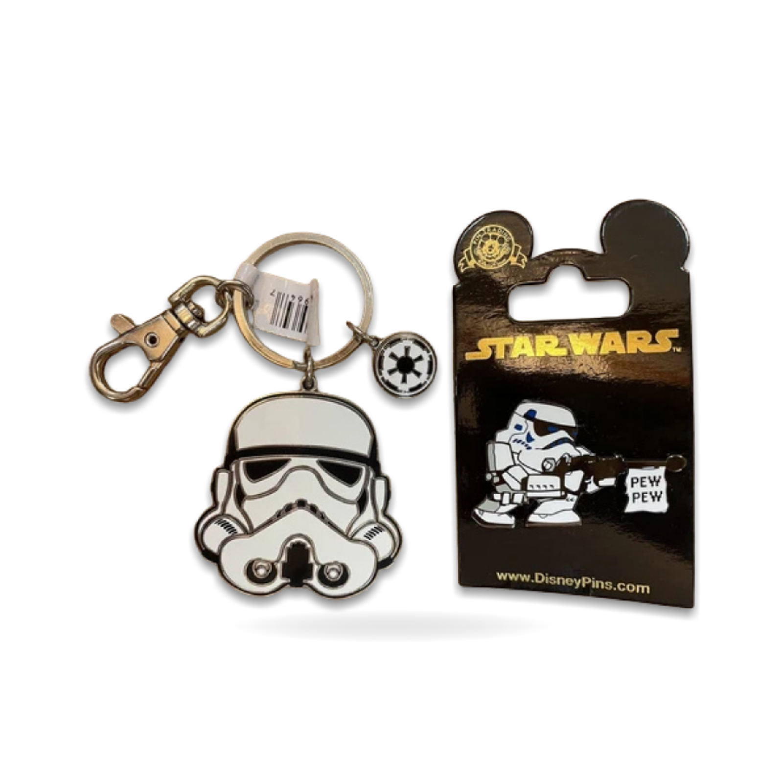 Theme Merchandise Star Stormtrooper Keychain Lot Trading Pin