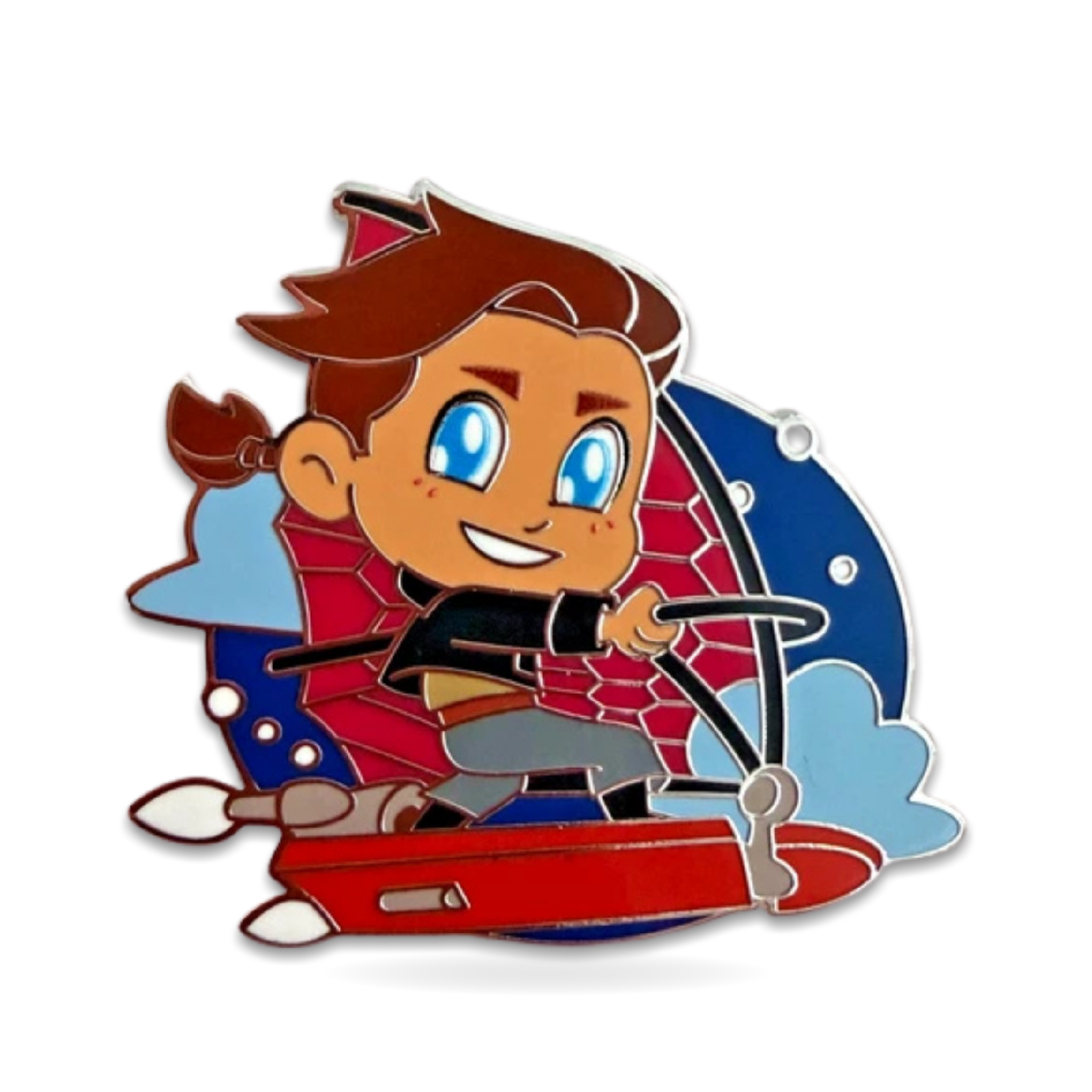 Animated Cuties Mystery Planet Jim Hawkins Trading Pin
