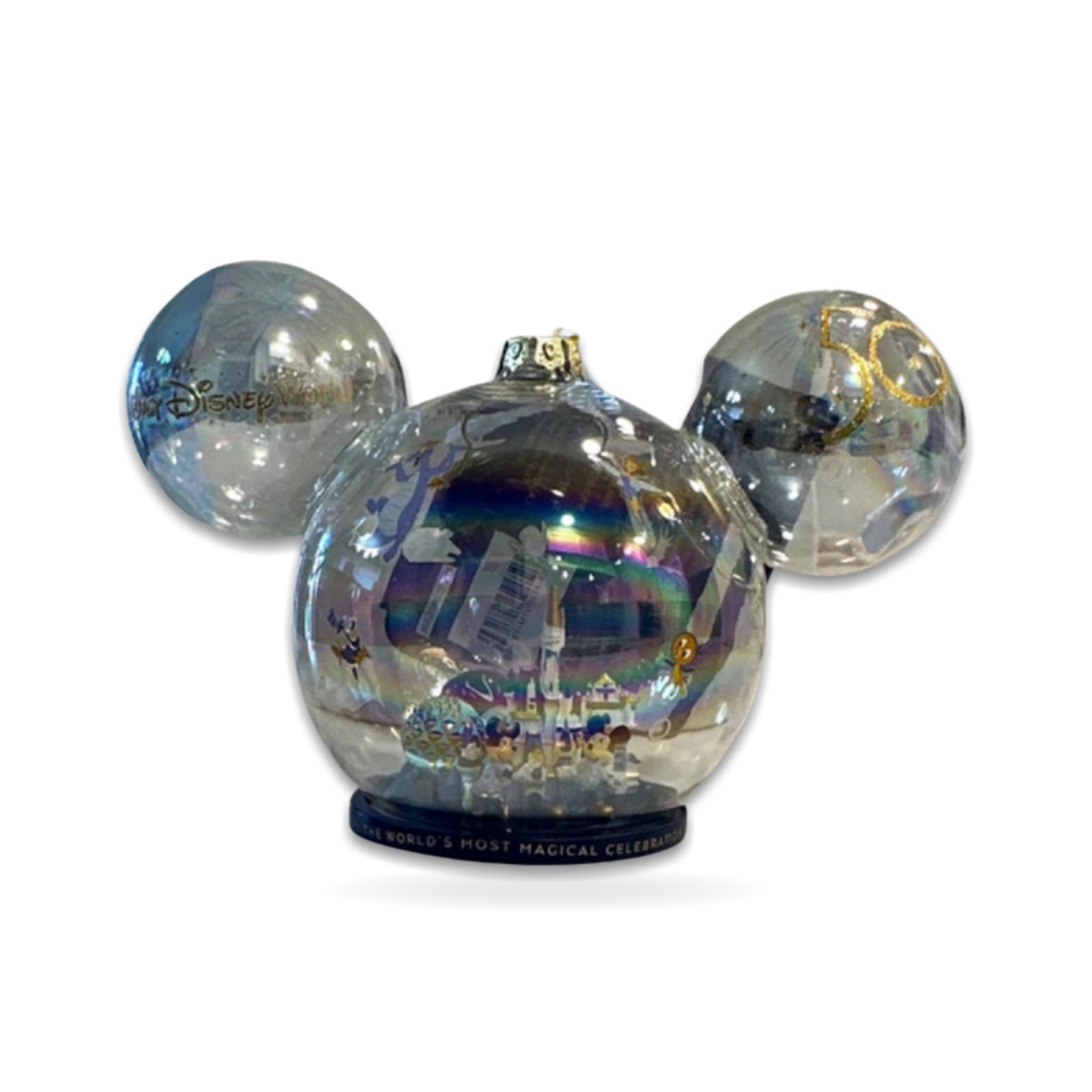 50th Anniversary Mickey Icon Seasonal Ornament