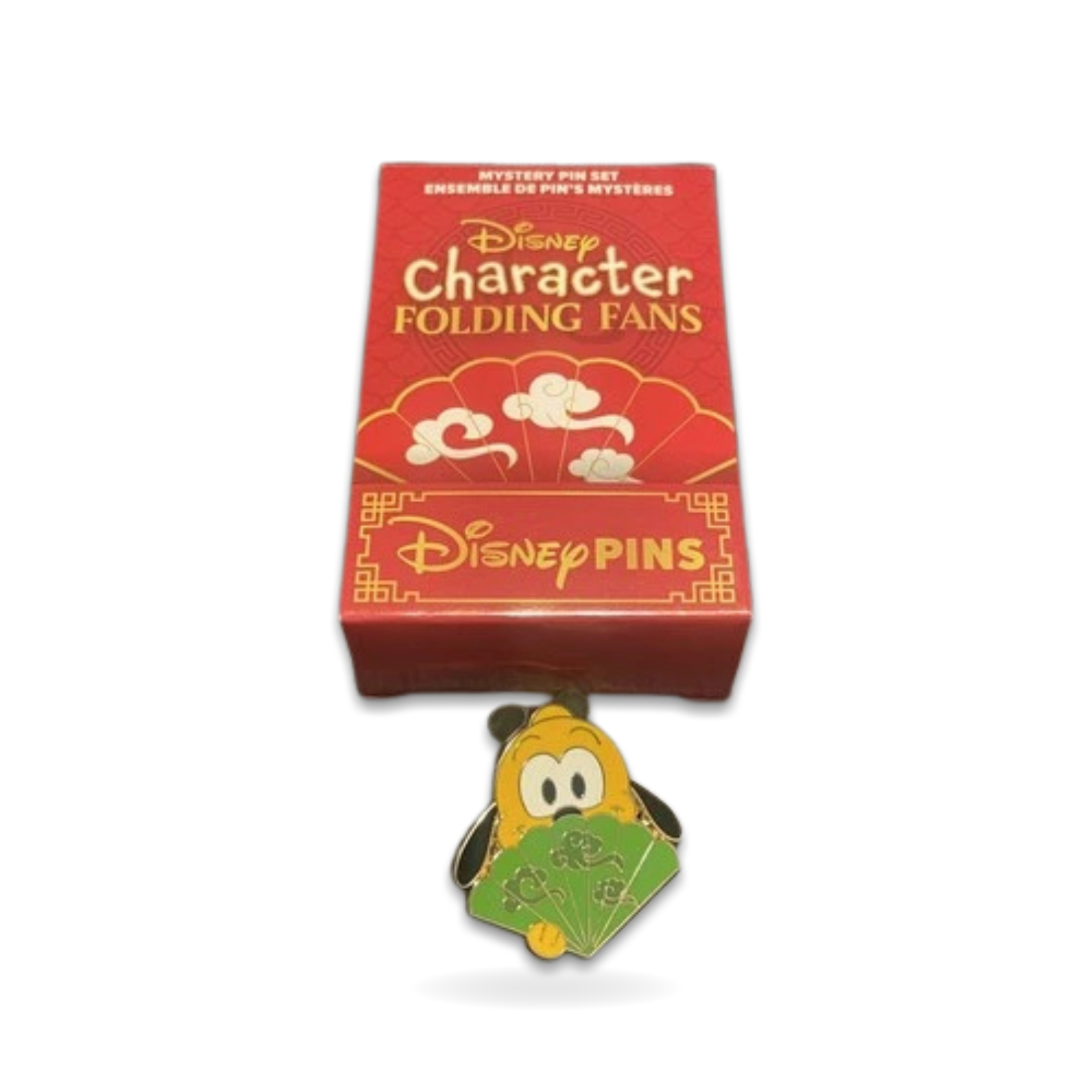 Character Folding Fans Only Pluto Trading Pin