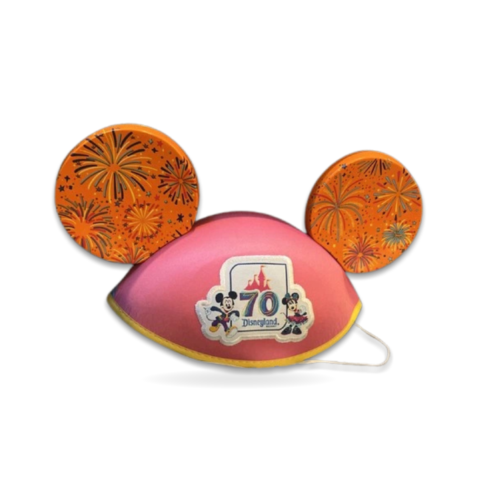 70th Cast Member Mickey Ears Hat Fireworks