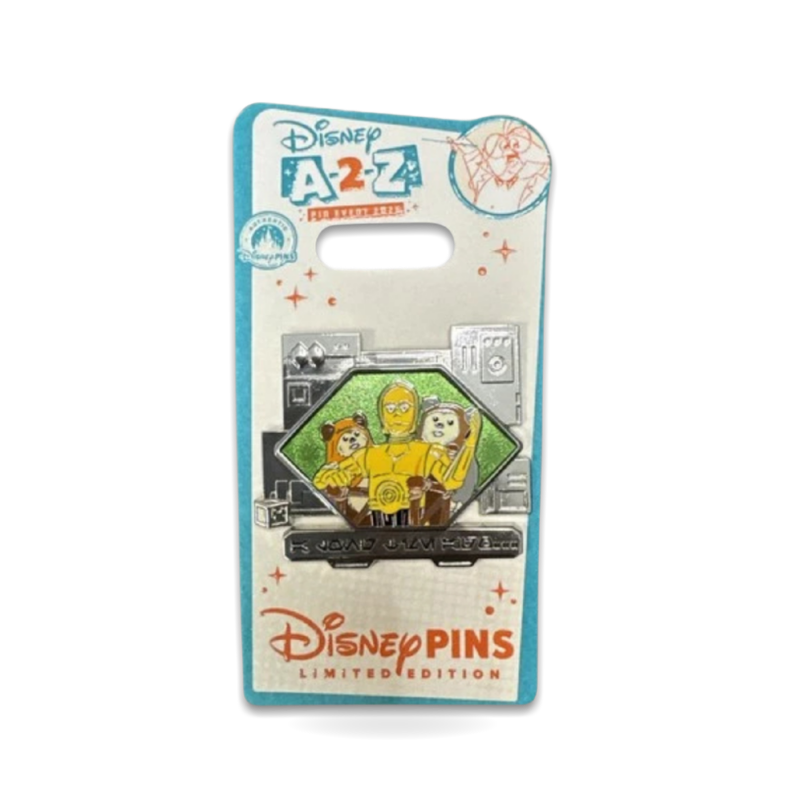 A-2-z Once Upon Time Star Wars C-3po Limited Edition 750 Trading Pin