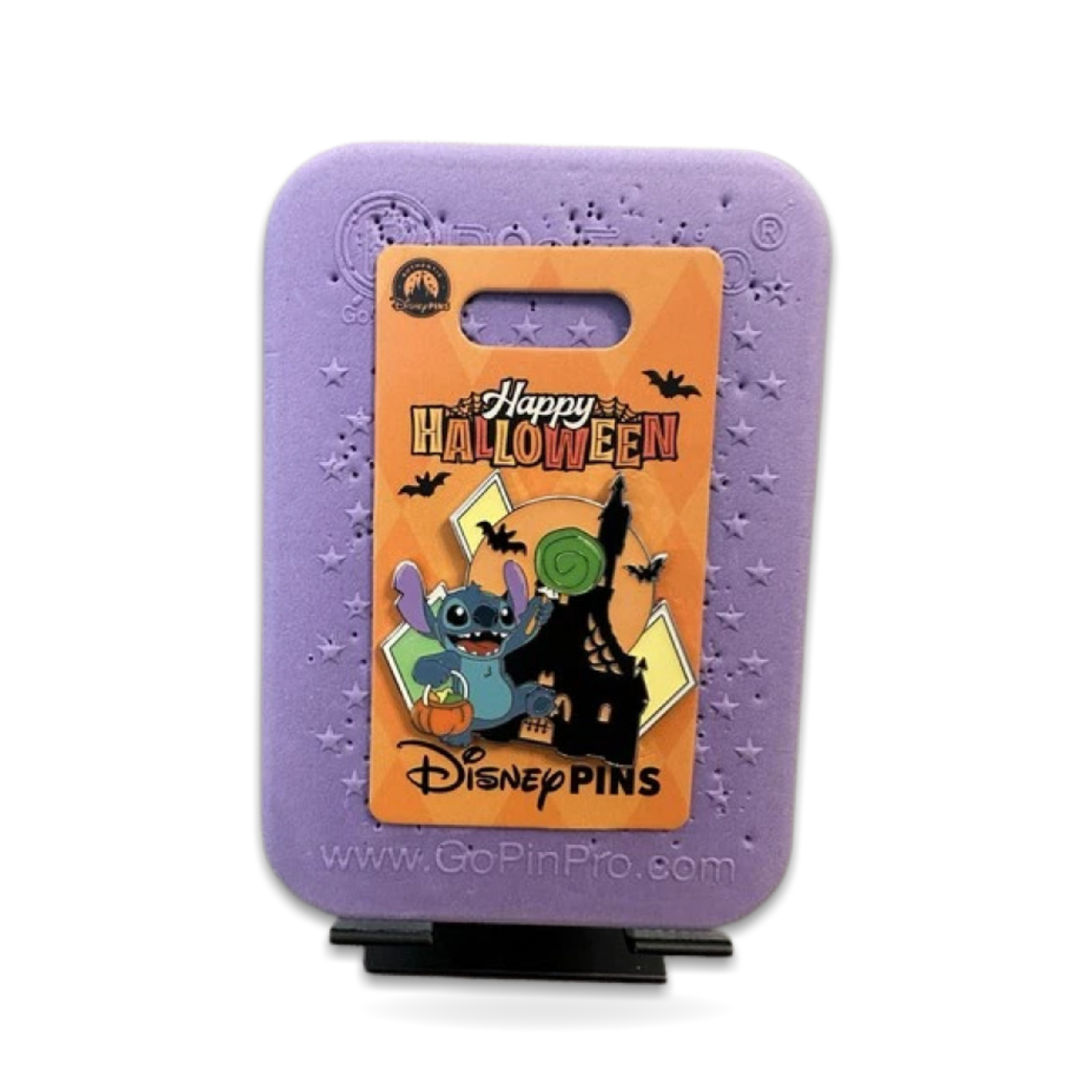 2026 Halloween Stitch Pin Trick or Treat Haunted House Pumpkin