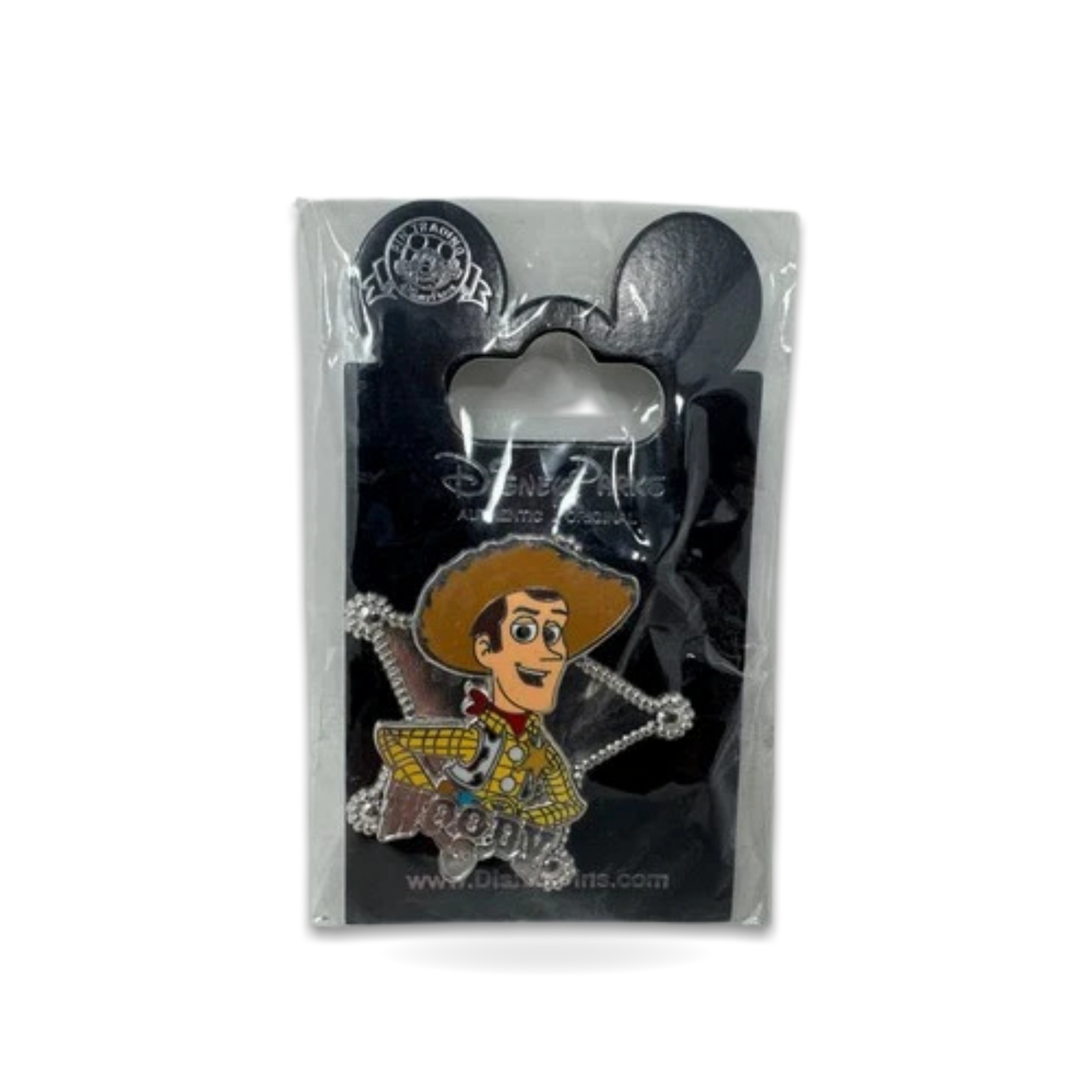 Toy Story Woody Star Badge Sheriff Cowboy 88288 Trading Pin