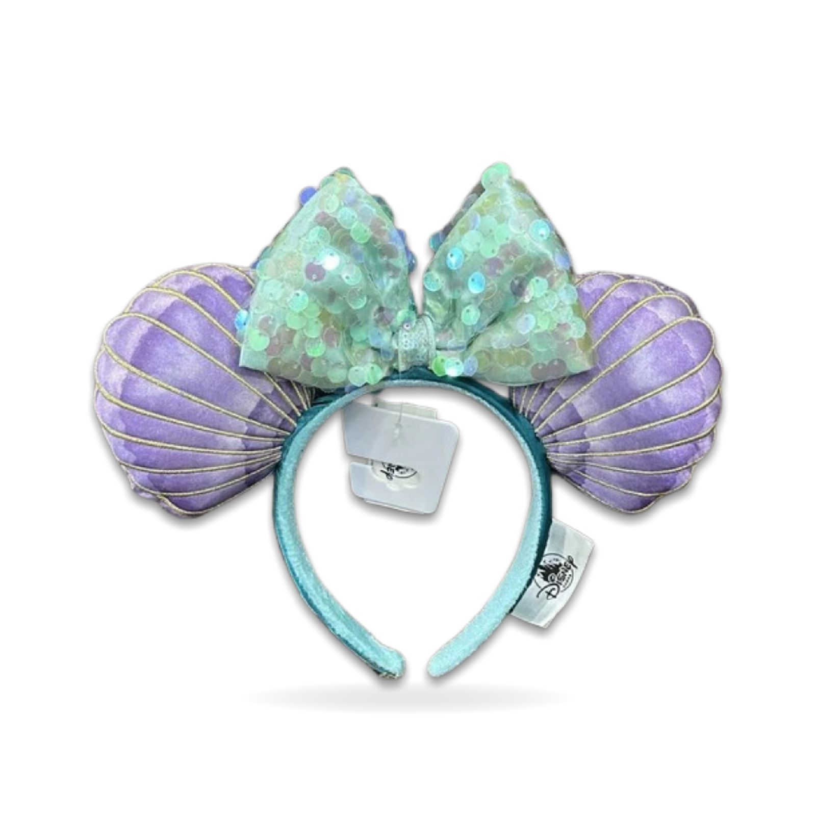 Little Mermaid Ariel Mouse Sequin Bow Ear Headwear