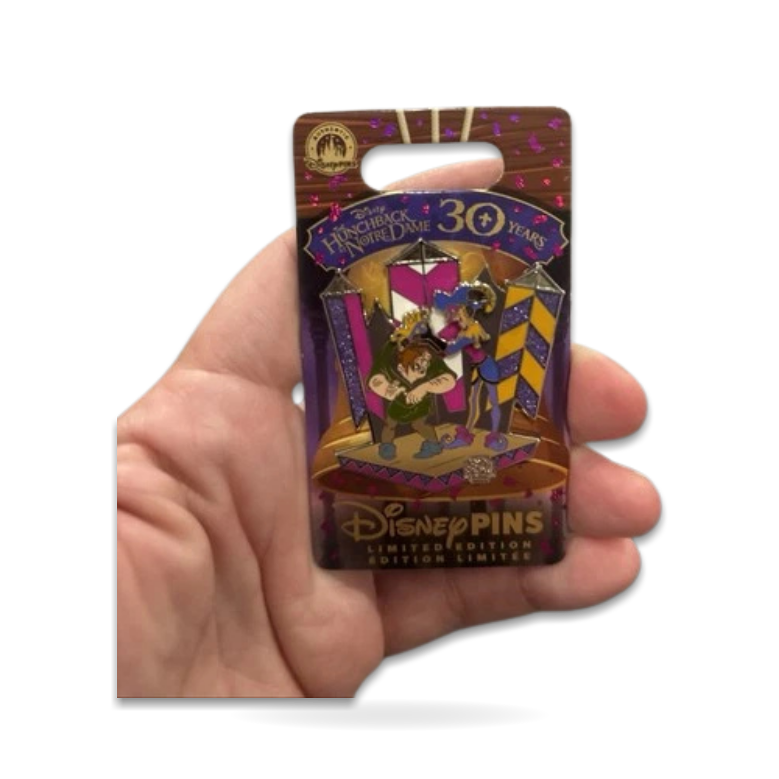 Hunchback of Notre Pin Quasimodo Clopin Trading Pin