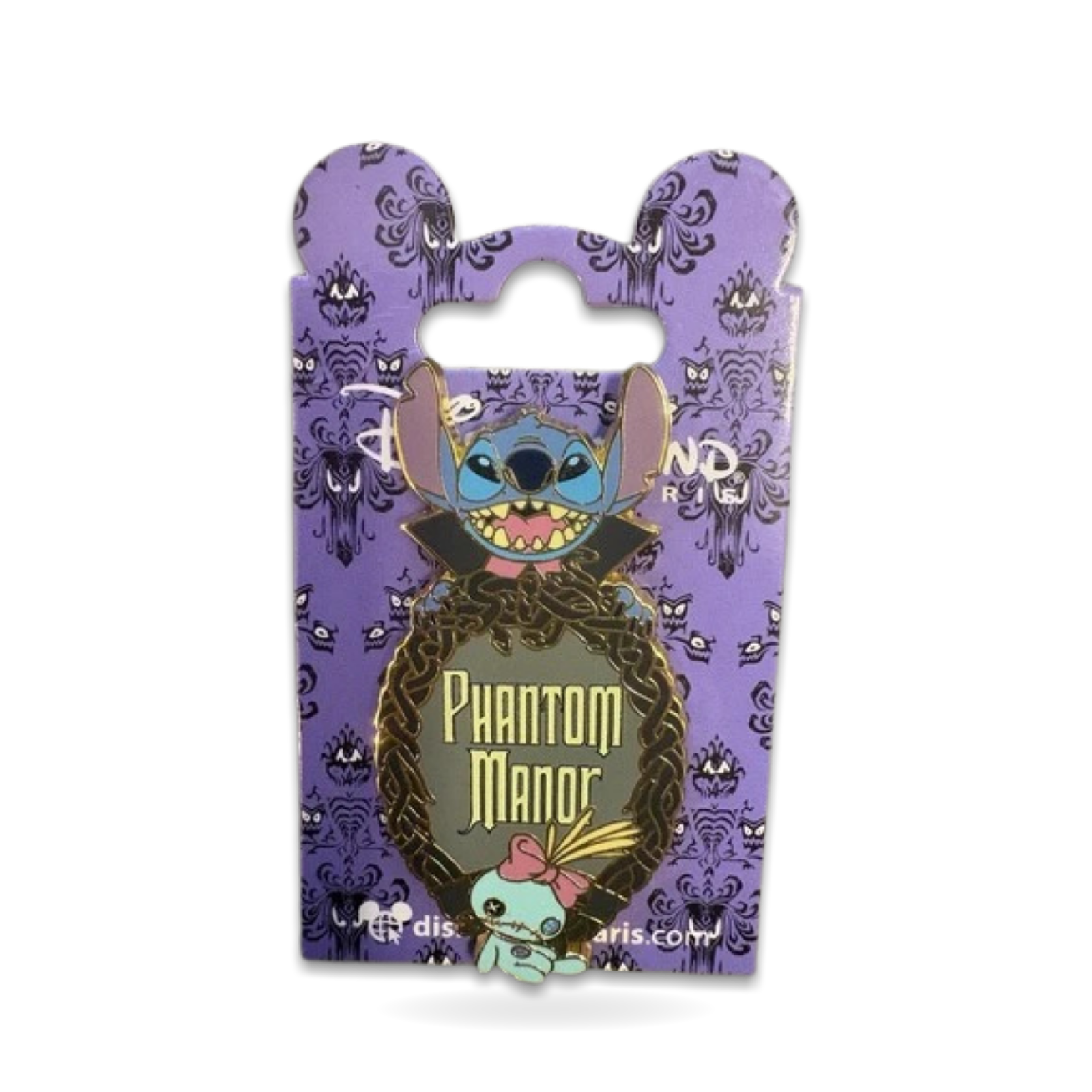 Paris Phantom Manor Mansion Stitch Scrump Trading Pin