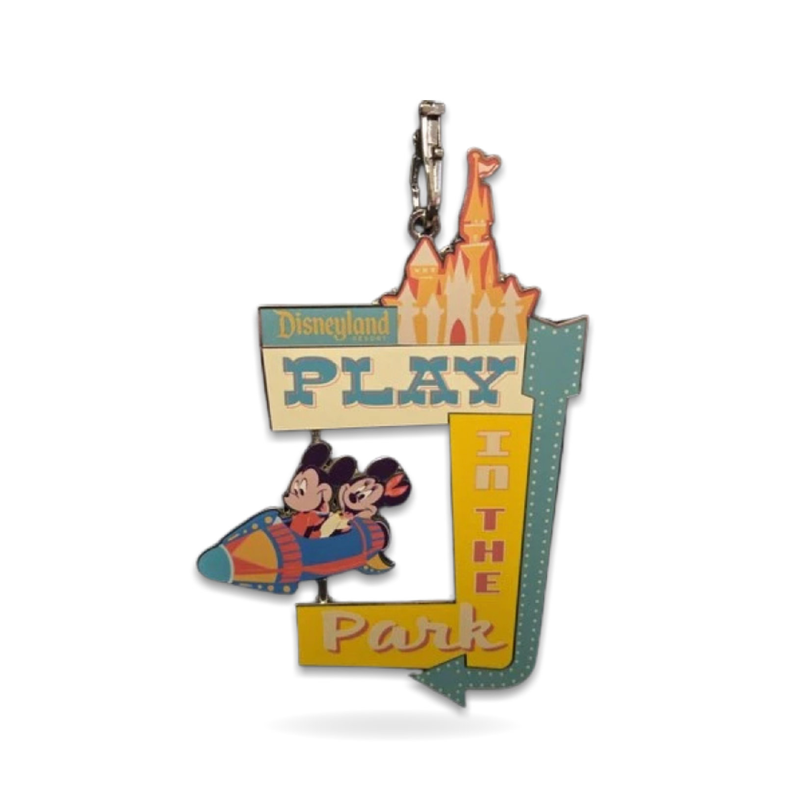 Play In the Mickey Minnie Spinner Seasonal Ornament