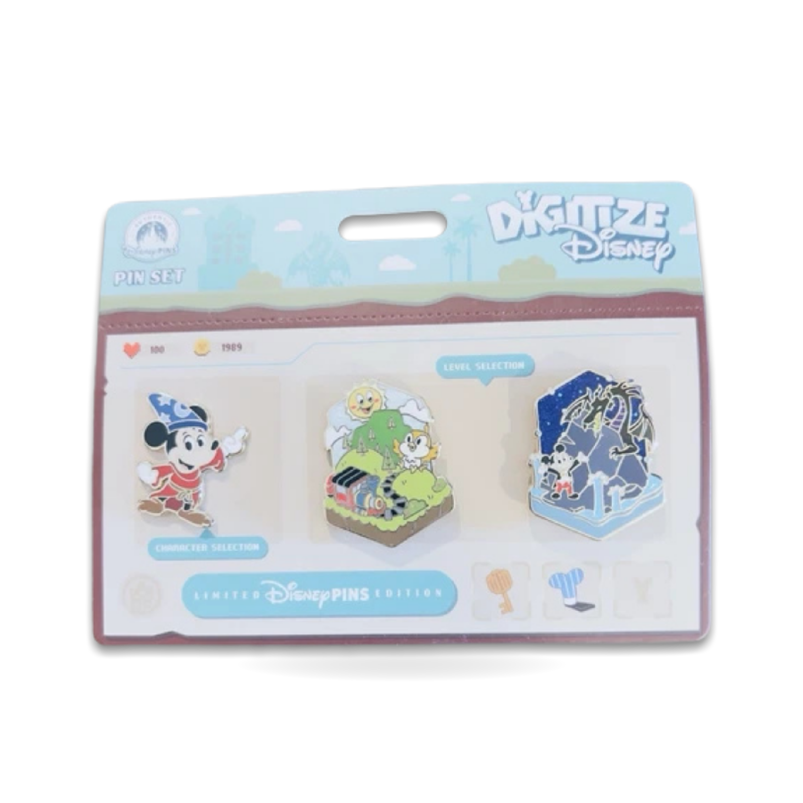 Digitize Sorcerer Mickey Fantasmic Dhs Set Trading Pin