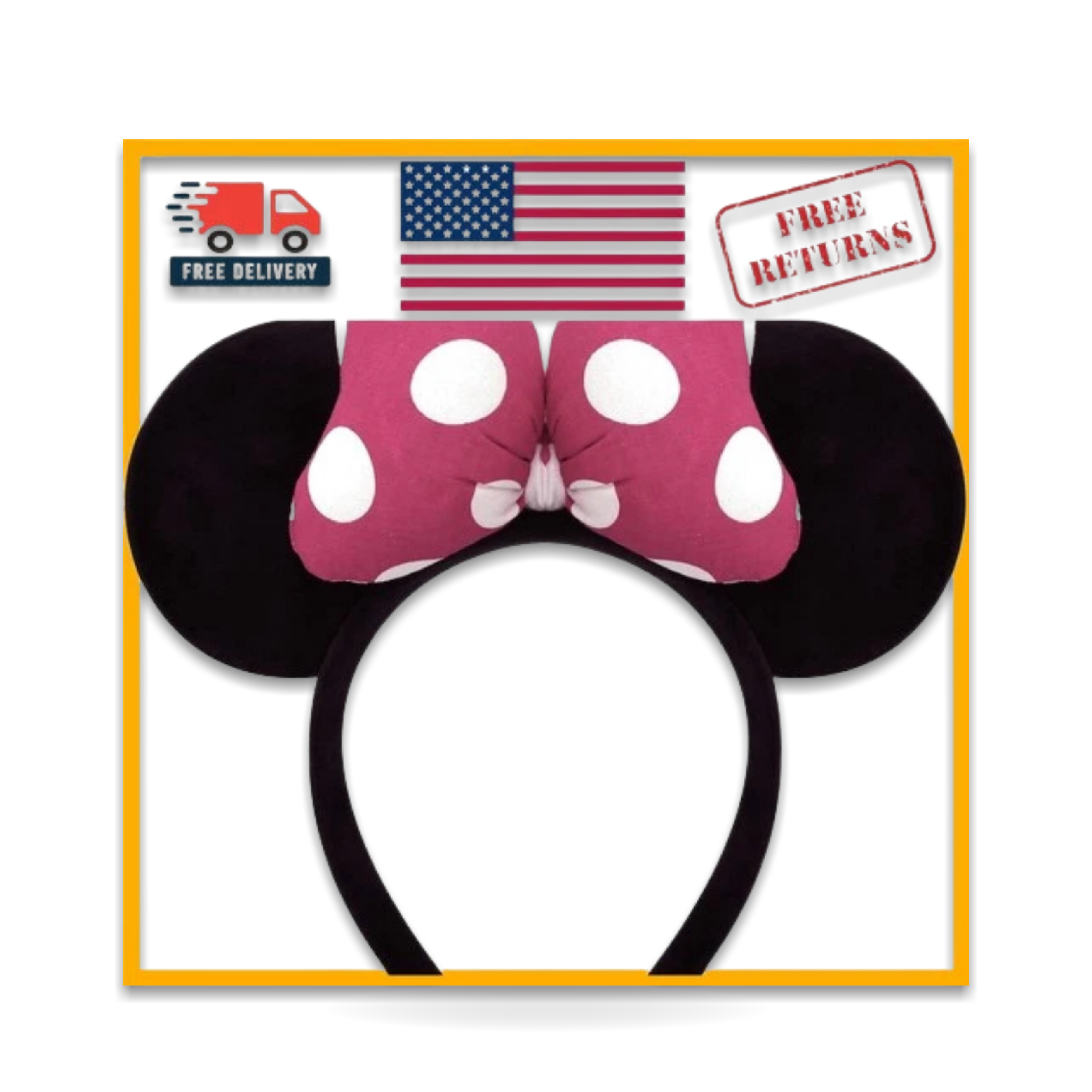 Handmade Polka Dot Perfect Party Accessory Ear Headwear