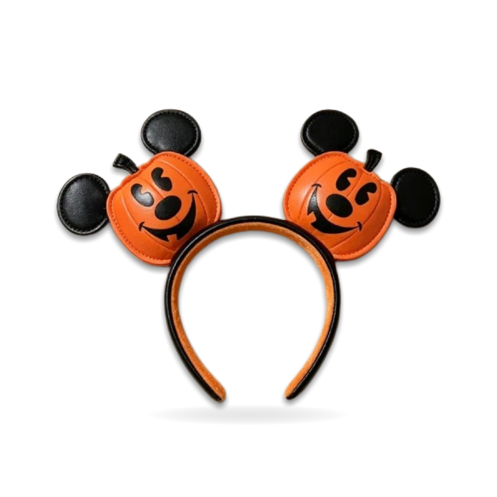 Halloween Pumpkin Jack-o'-Lantern Mickey Ear Headwear