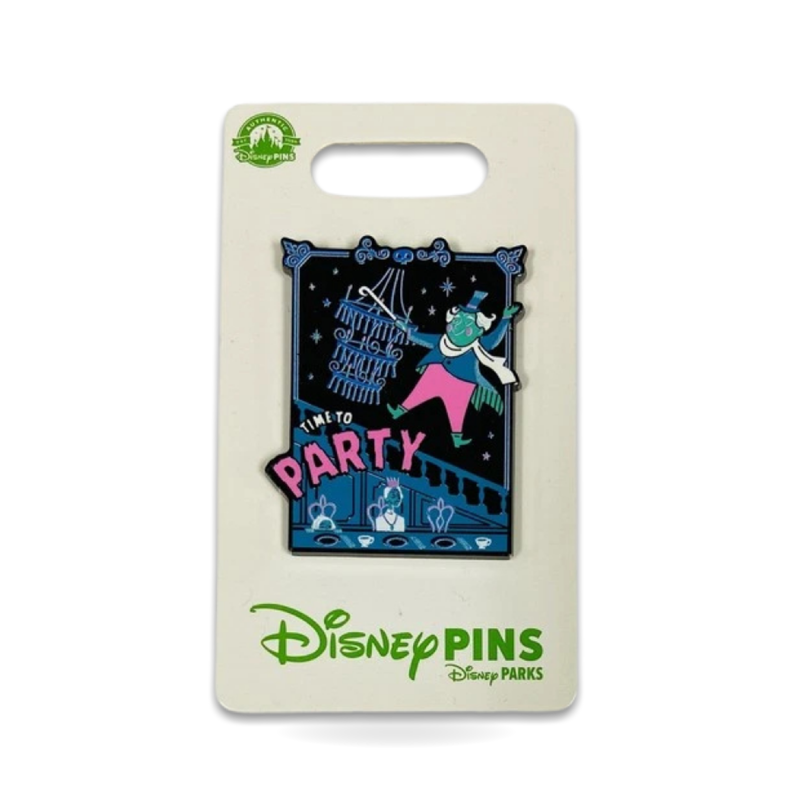 Haunted Mansion Ballroom Time To Party Trading Pin