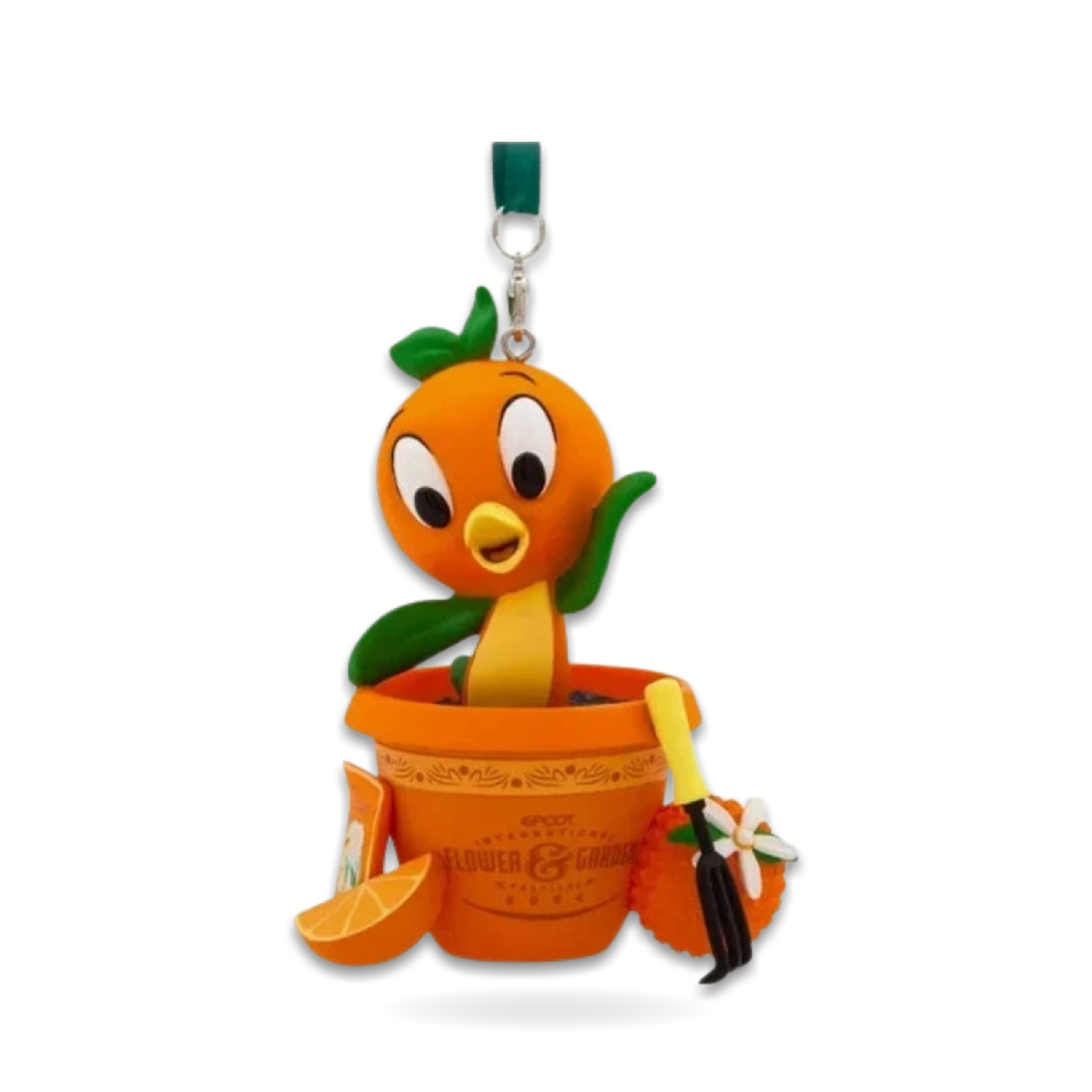 EPCOT Flower Garden Festival Orange Bird Seasonal Ornament